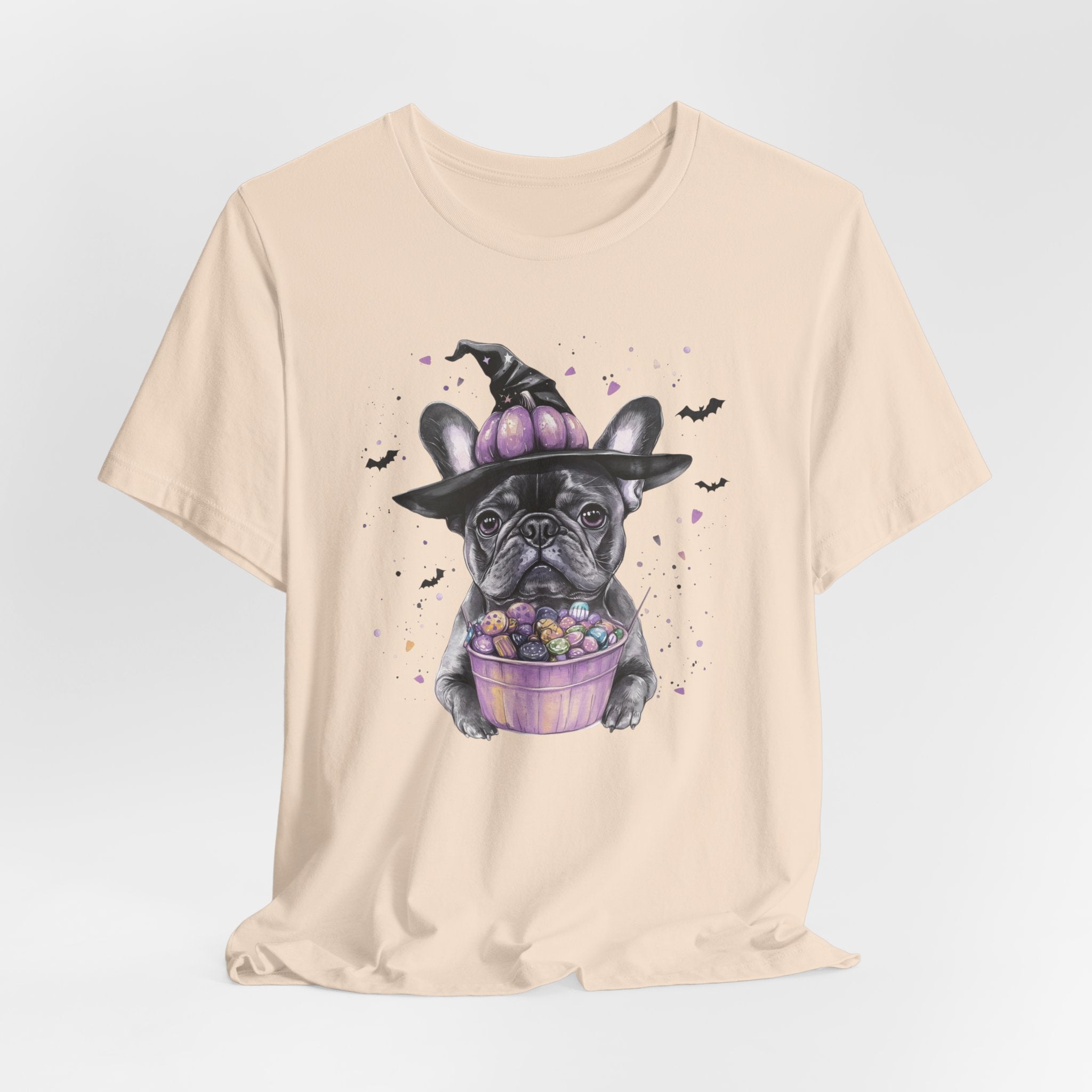 Black French Bulldog Bewitched Tee