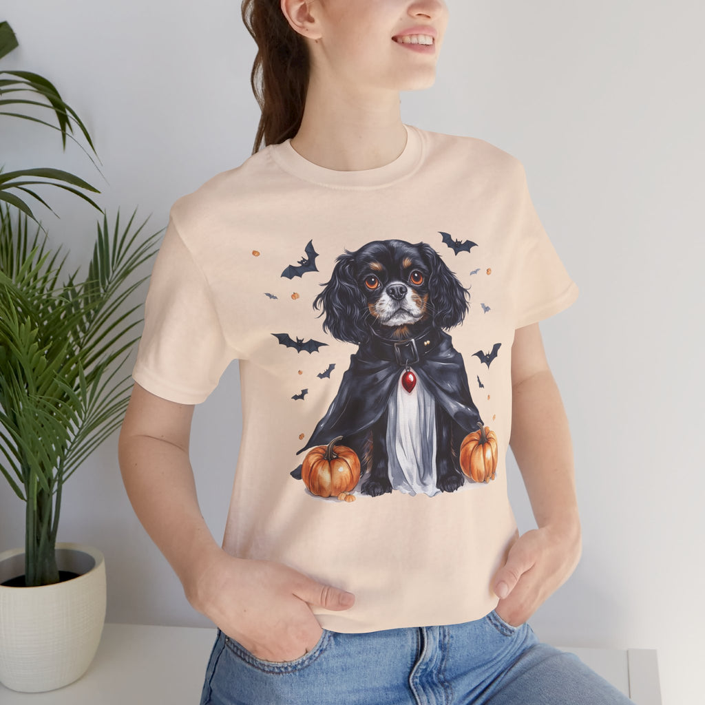 Black King Charles Cavalier Costume Tee