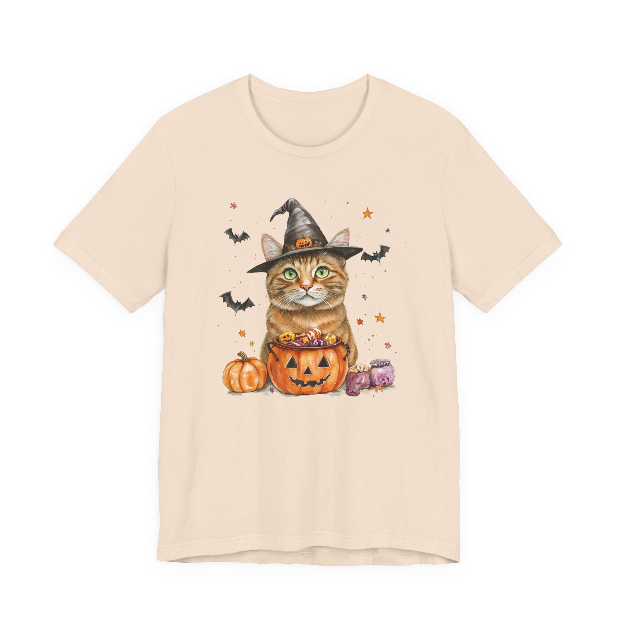 Shorthair Orange Tabby Cat Bewitched Tee