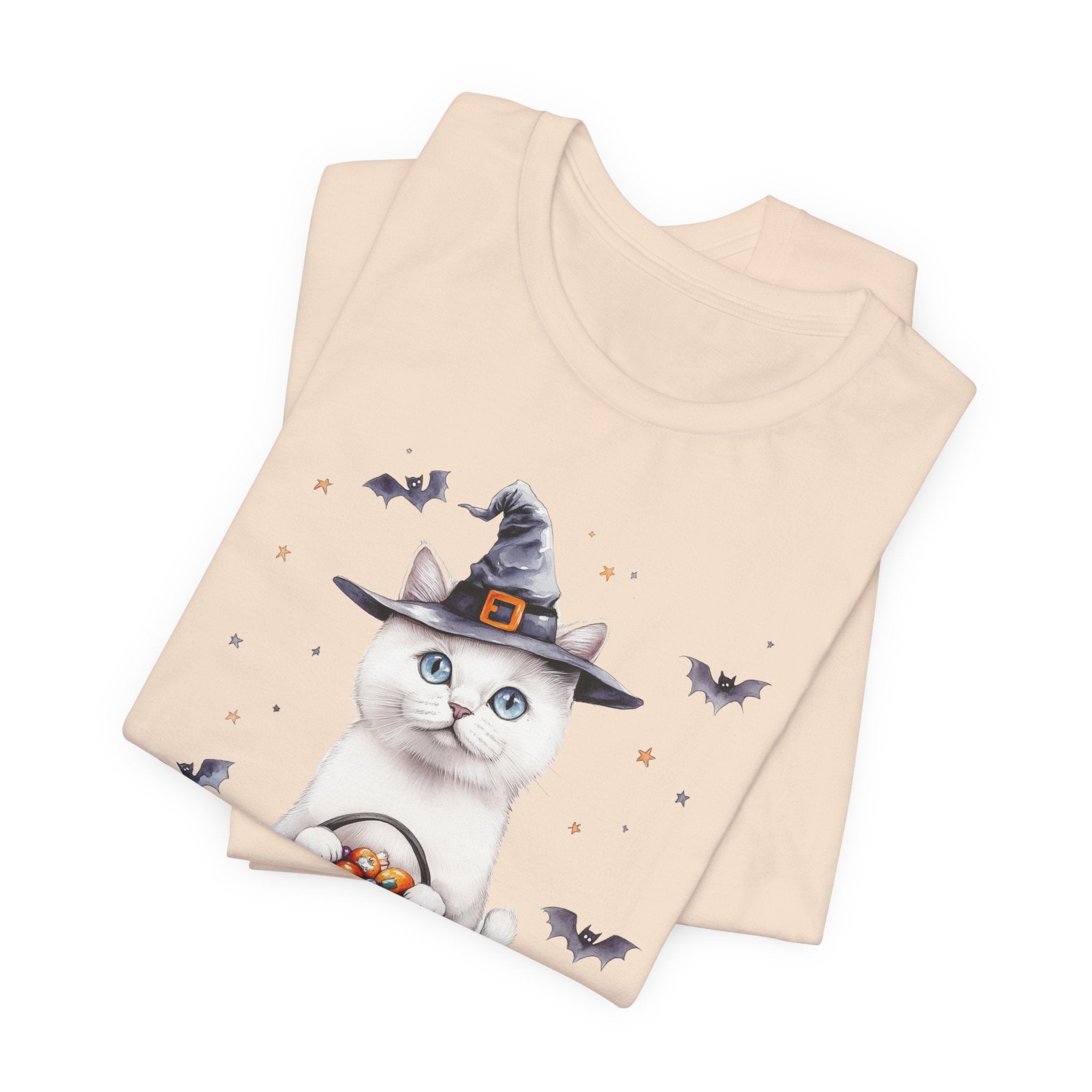Shorthair White Cat Bewitched Tee