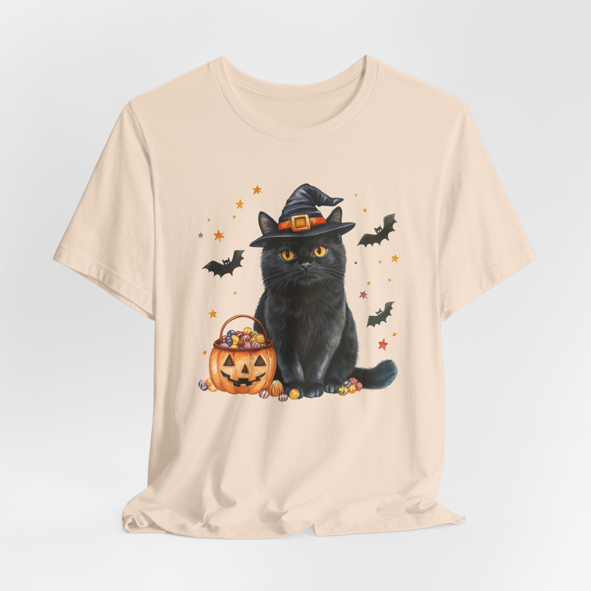 Shorthair Black Cat Bewitched Tee