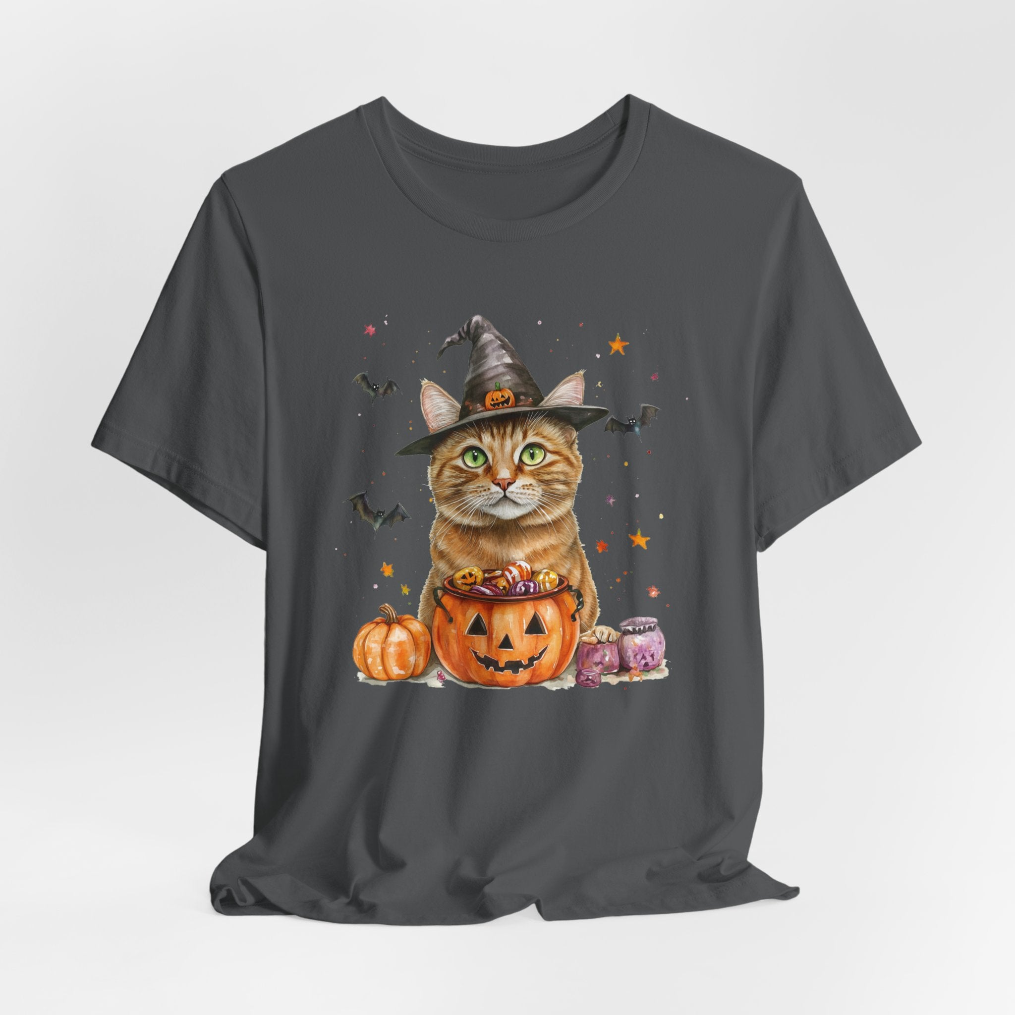 Shorthair Orange Tabby Cat Bewitched Tee