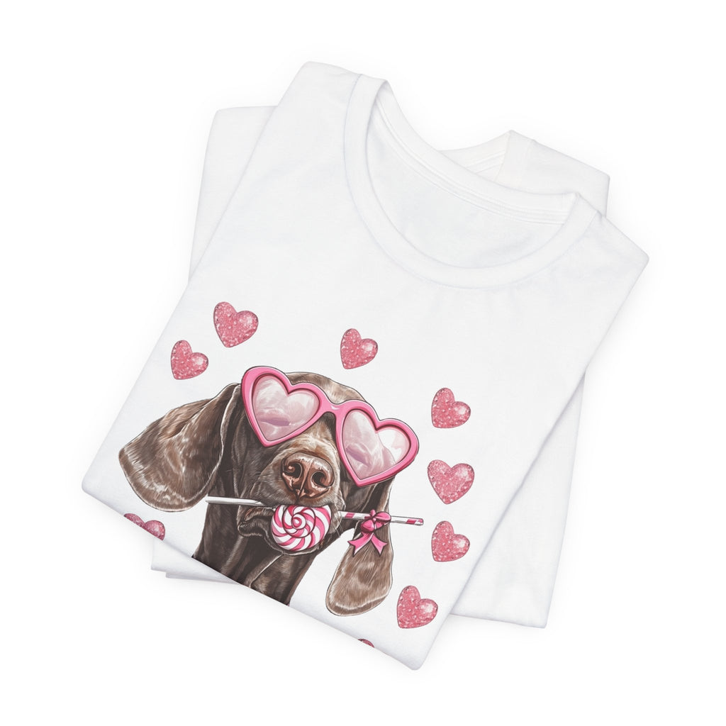 German Shorthaired Pointer Sweethearts Tee
