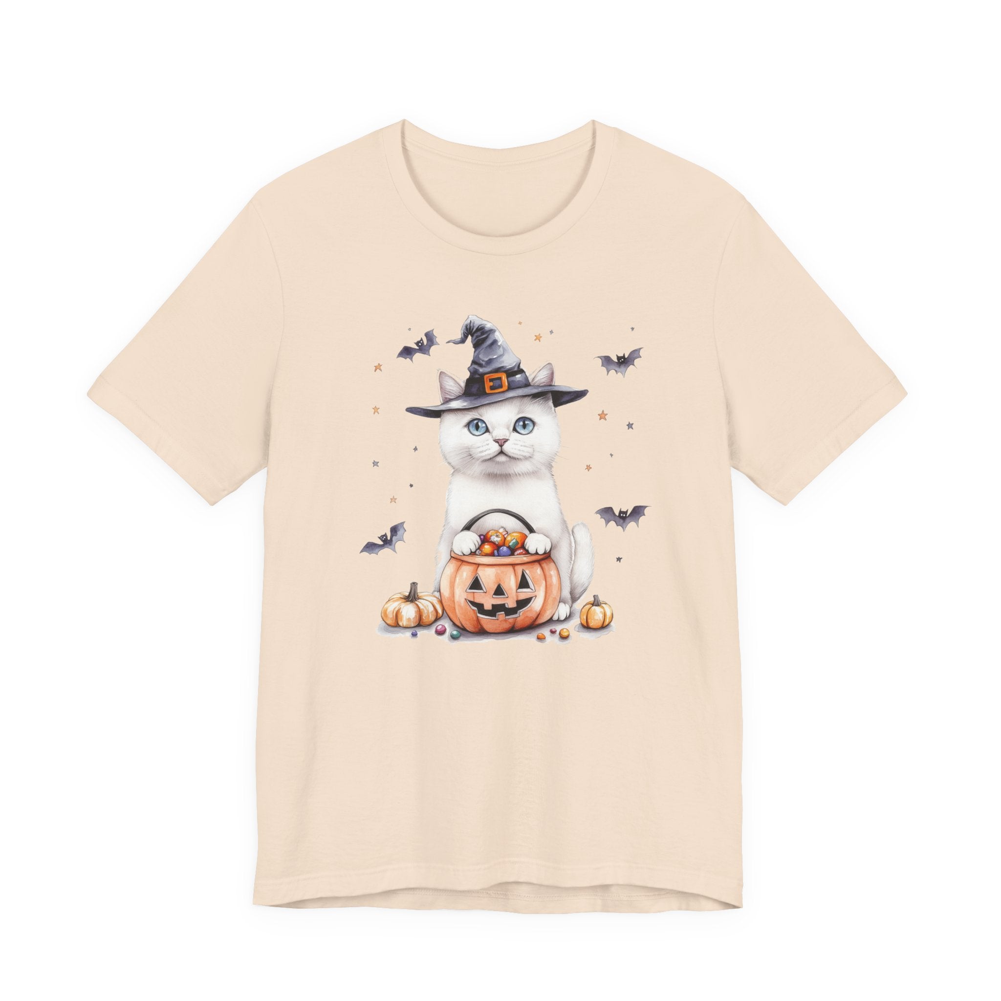 Shorthair White Cat Bewitched Tee