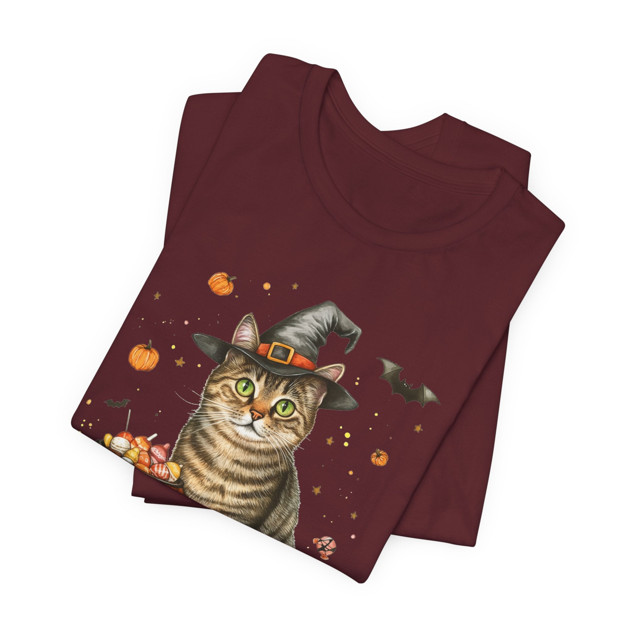 Shorthair Grey Tabby Cat Bewitched Tee