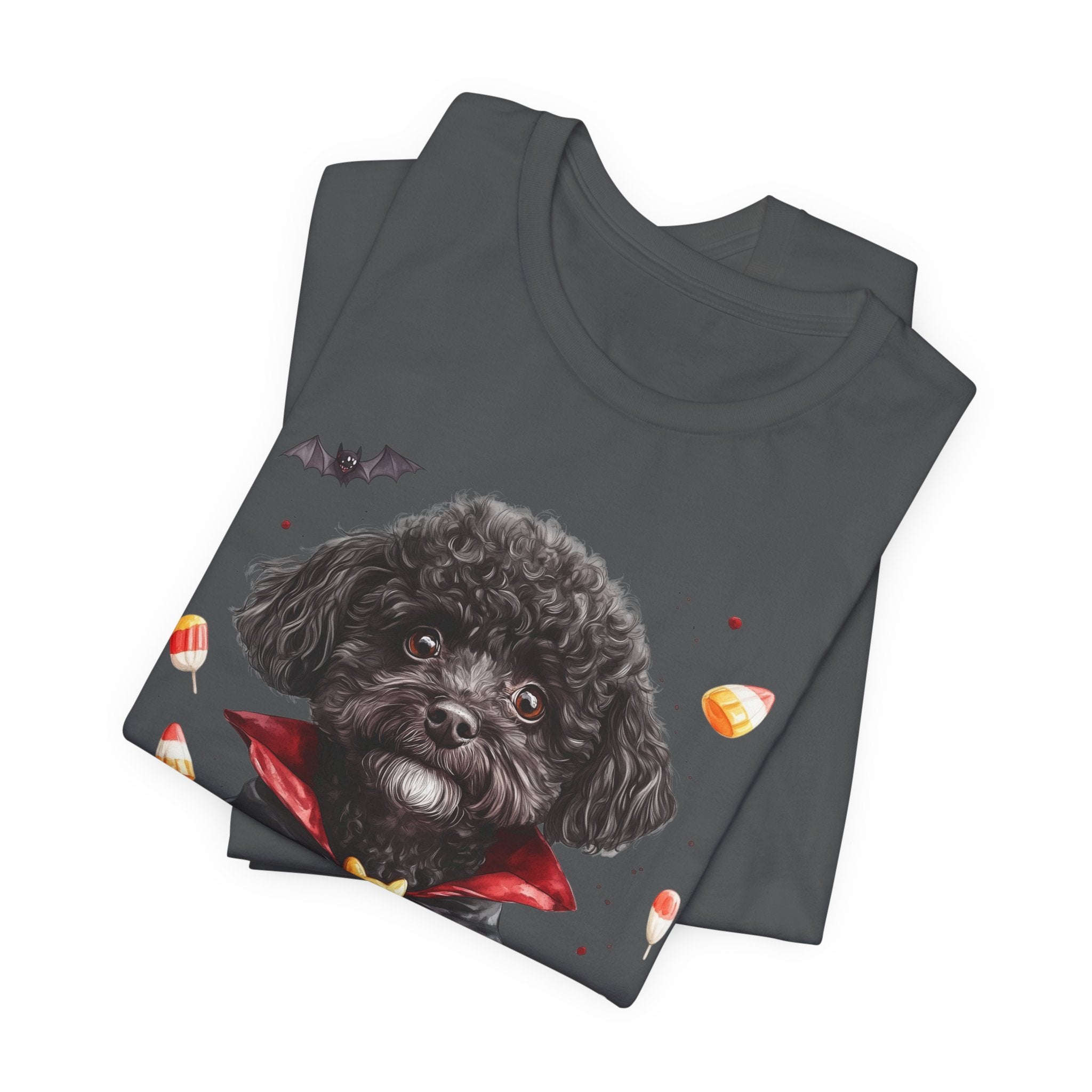 Black Toy Poodle Costume Tee