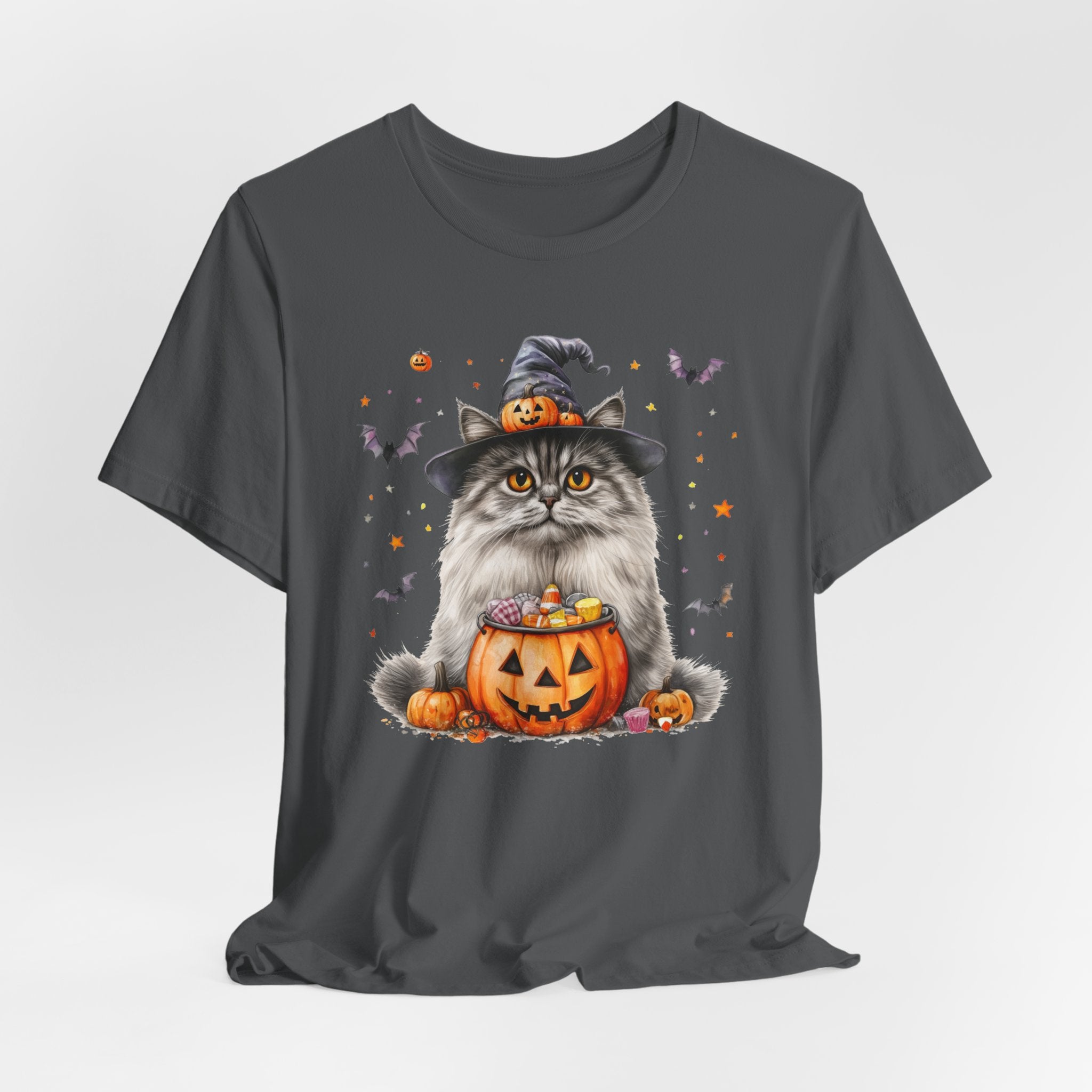 British Longhair Cat Bewitched Tee