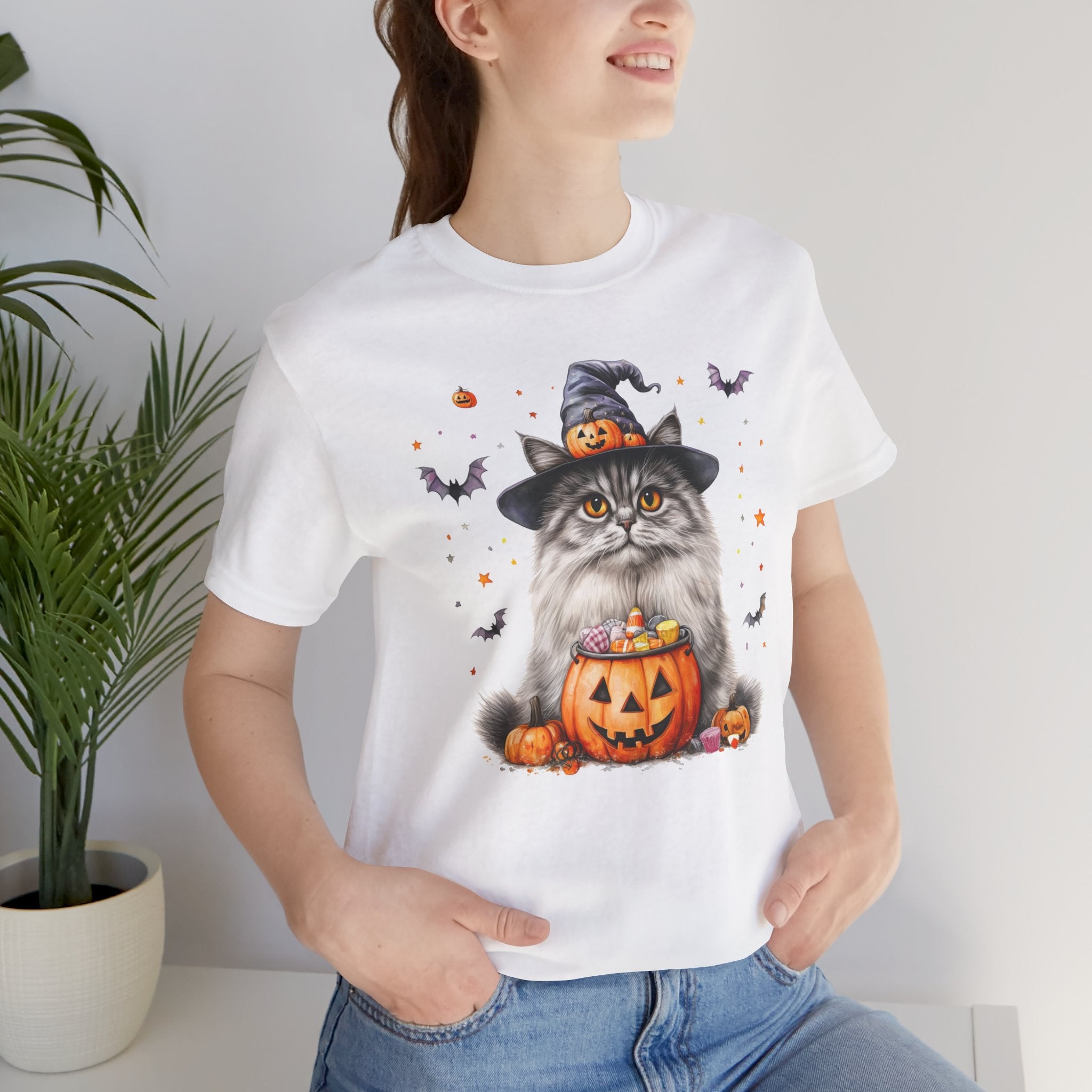 British Longhair Cat Bewitched Tee