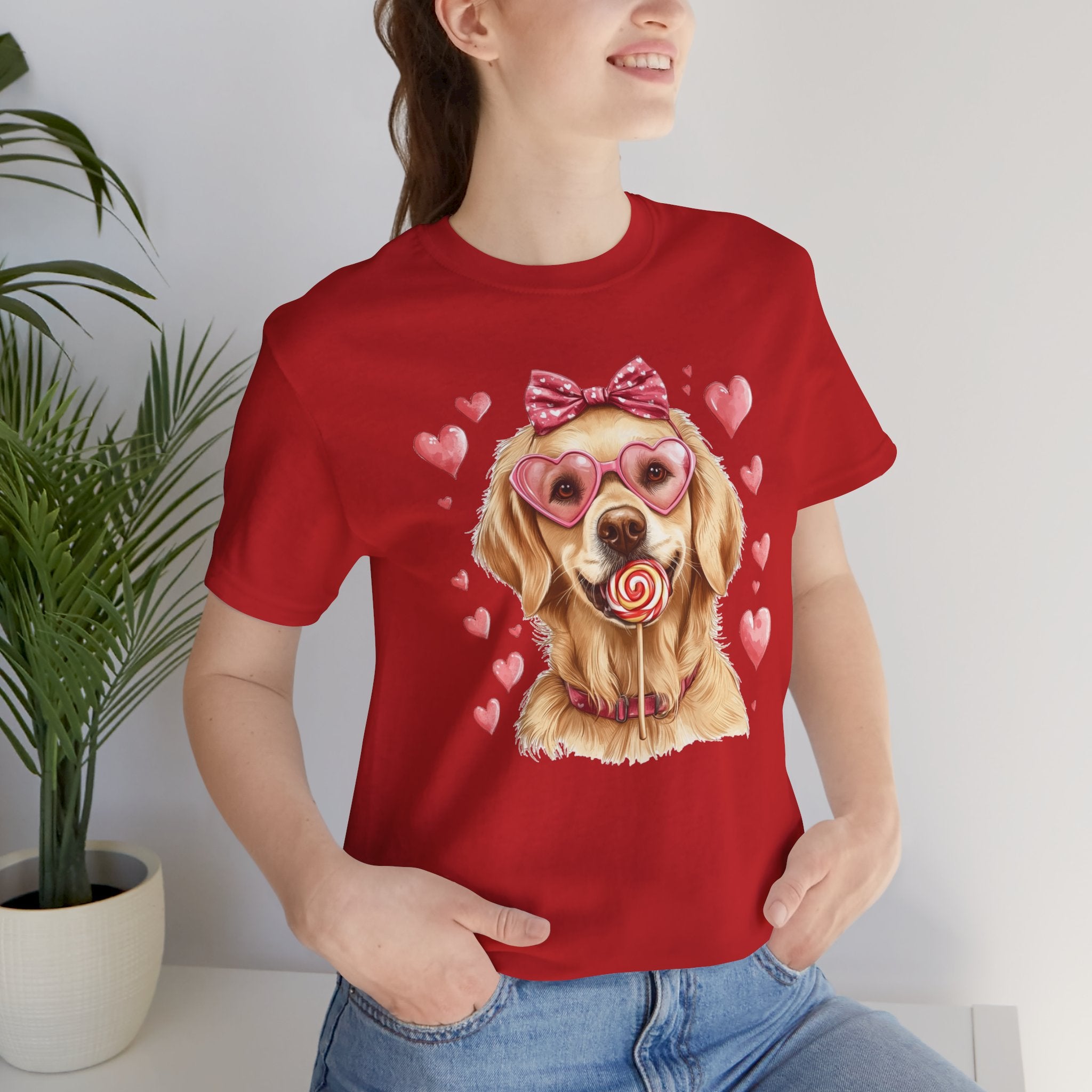 Golden Retriever Sweethearts Tee