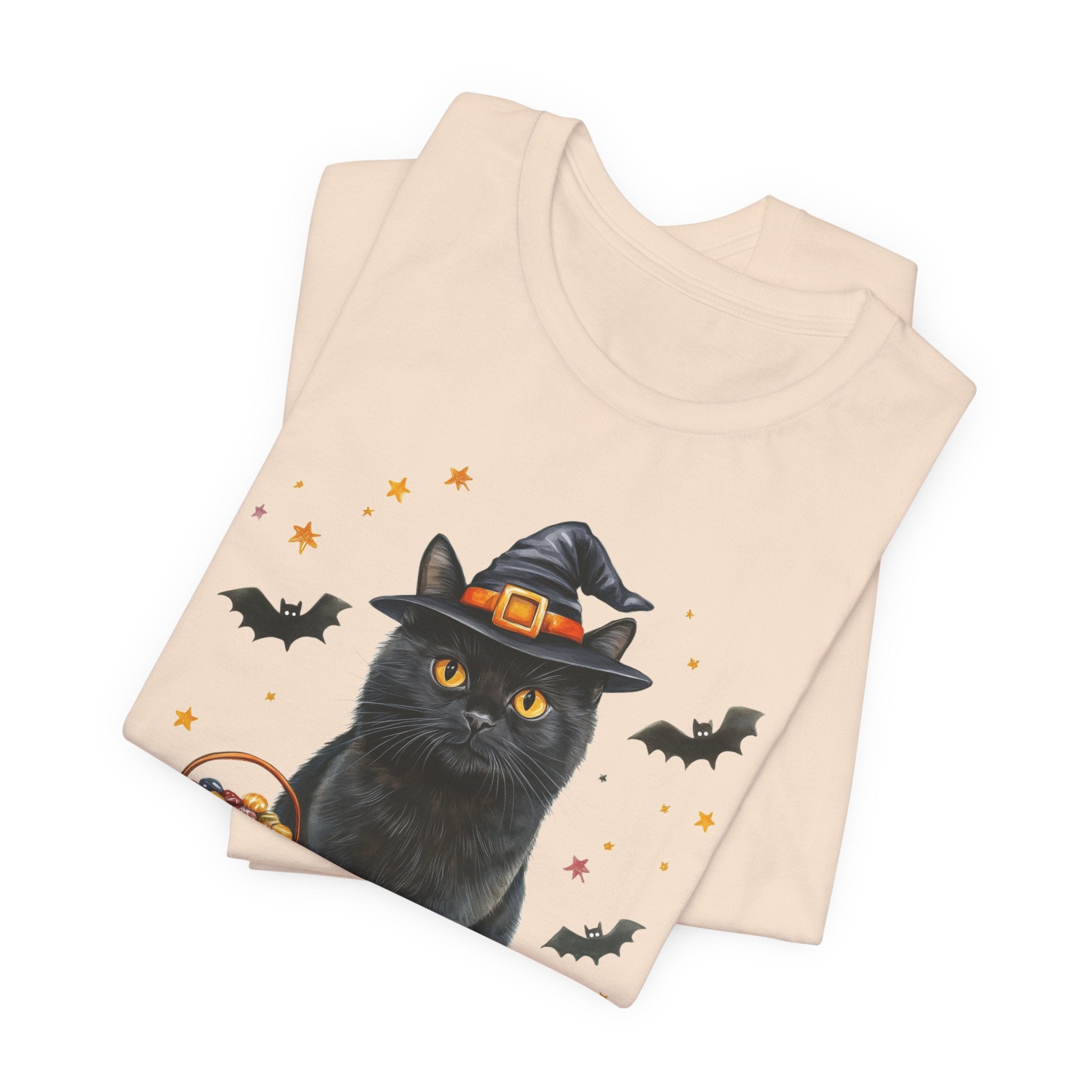 Shorthair Black Cat Bewitched Tee