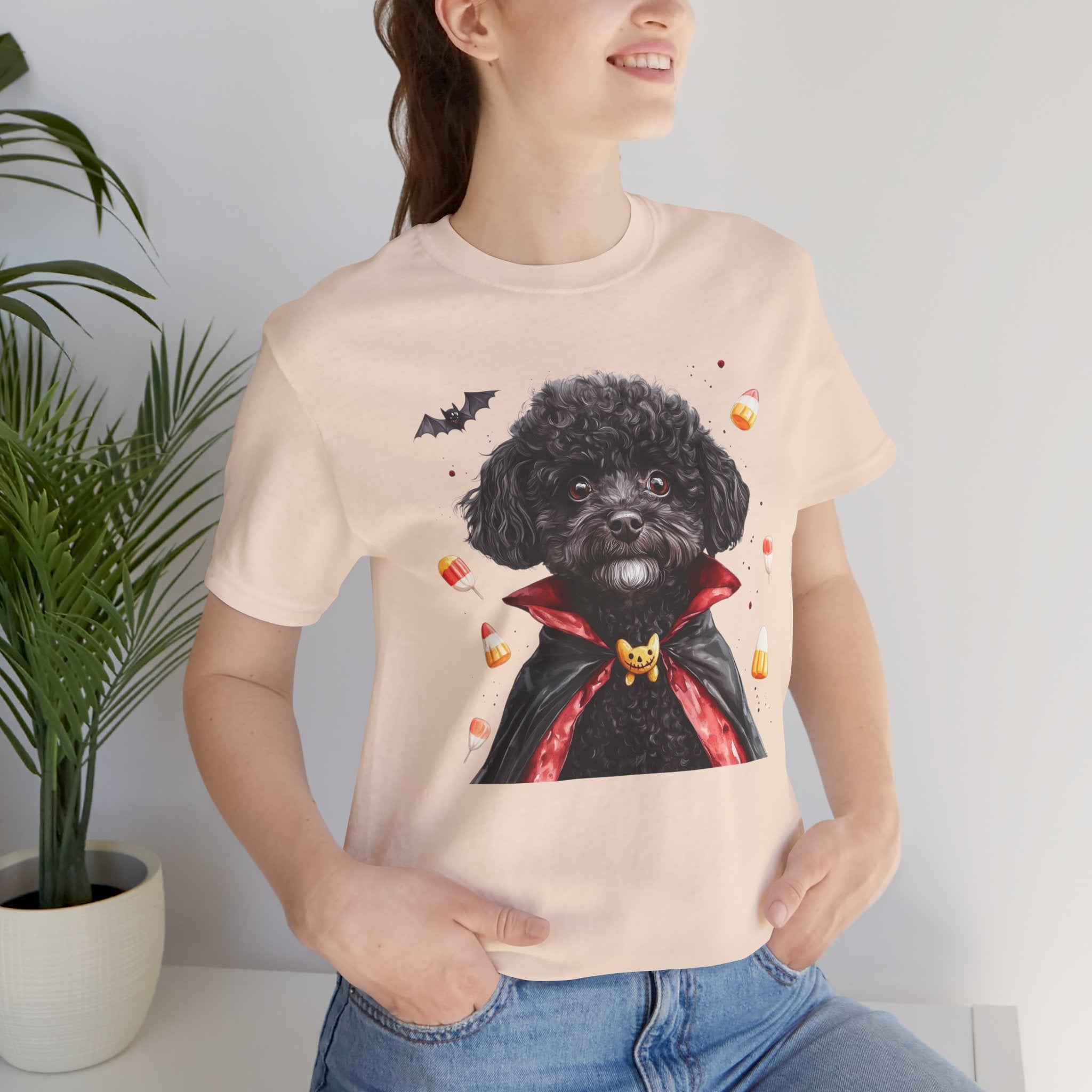 Black Toy Poodle Costume Tee