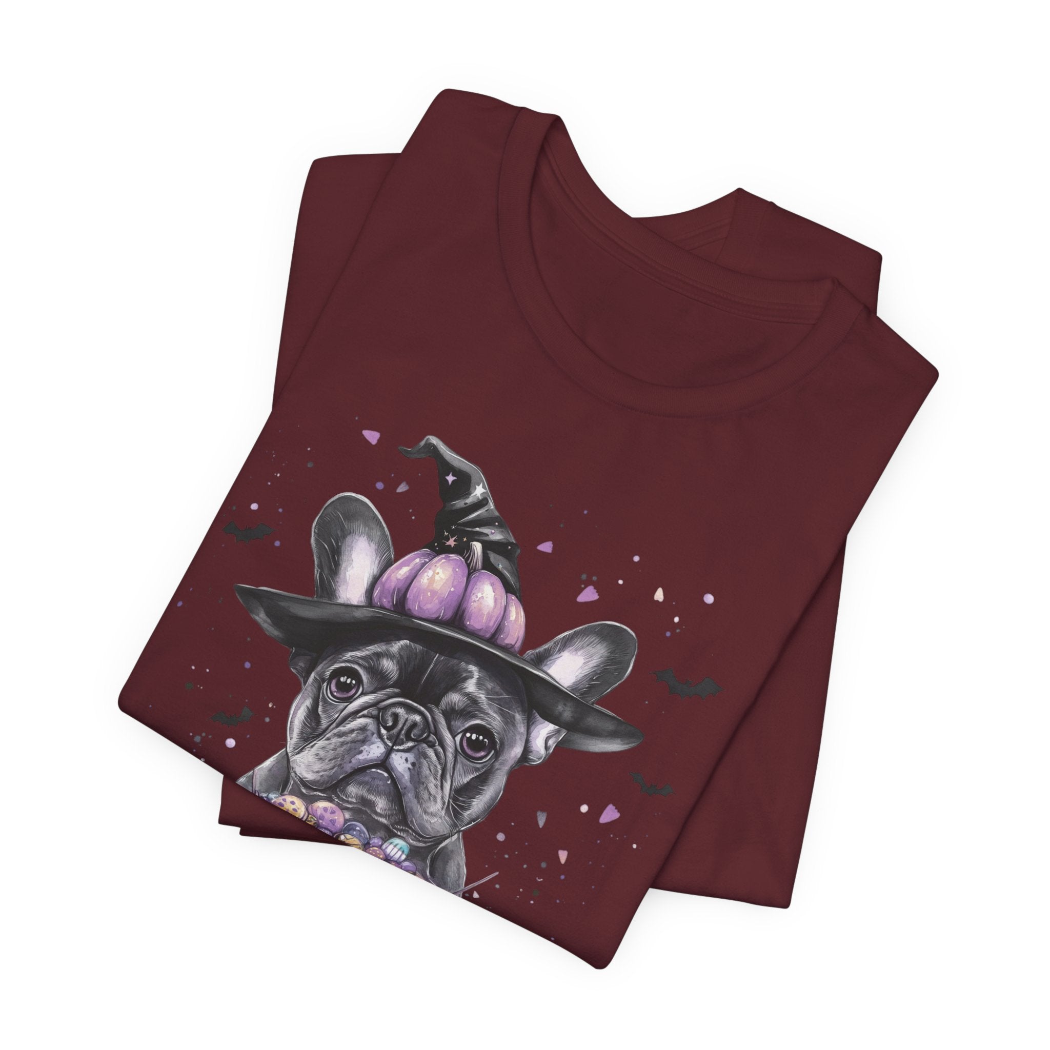 Black French Bulldog Bewitched Tee