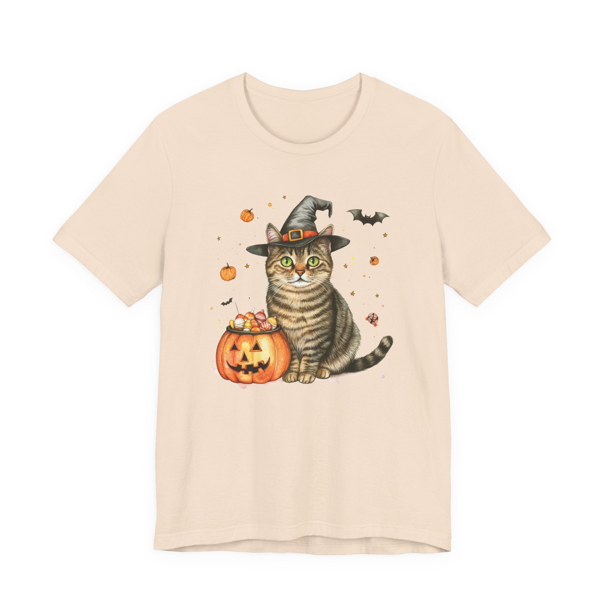 Shorthair Grey Tabby Cat Bewitched Tee
