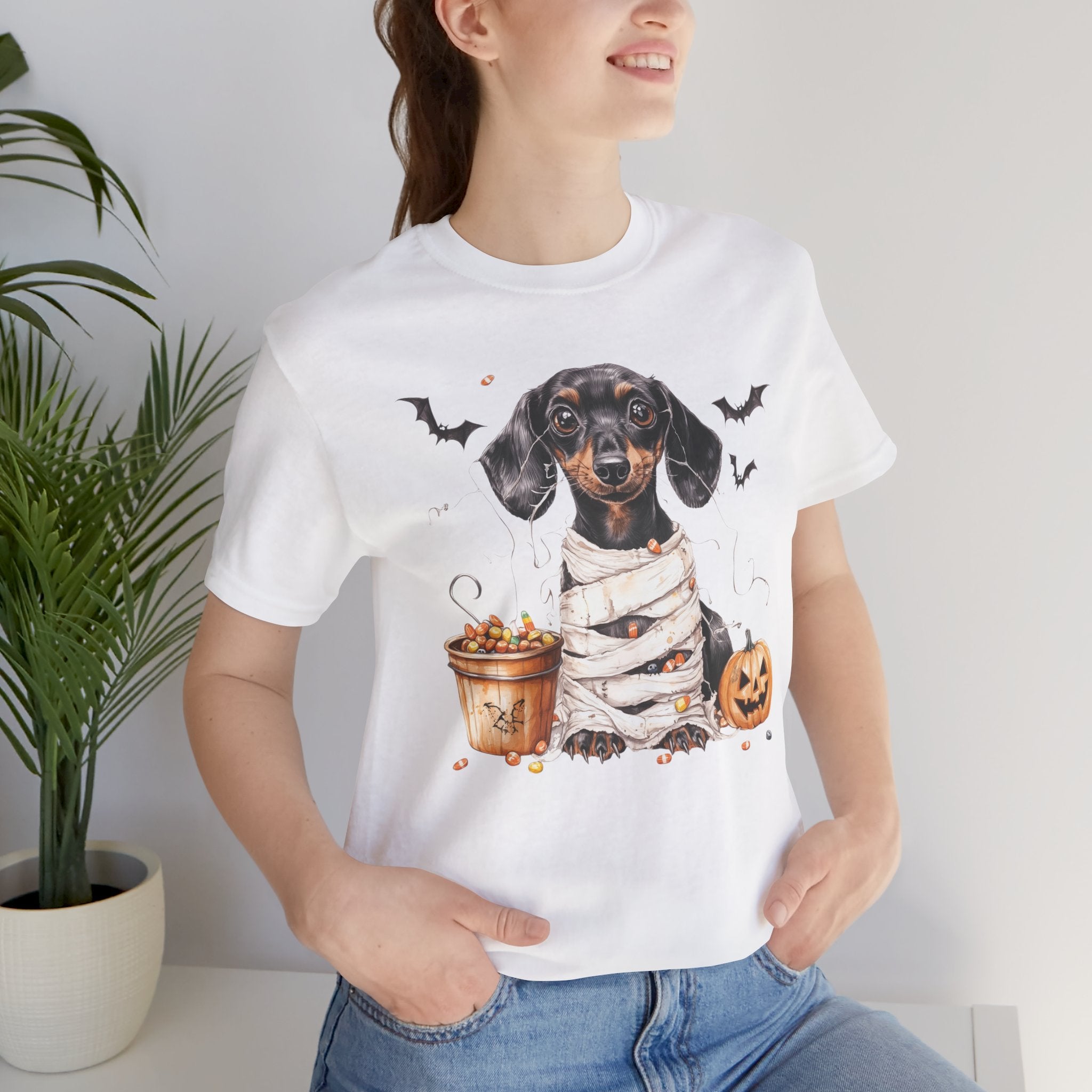 Black Dachshund Costume Tee