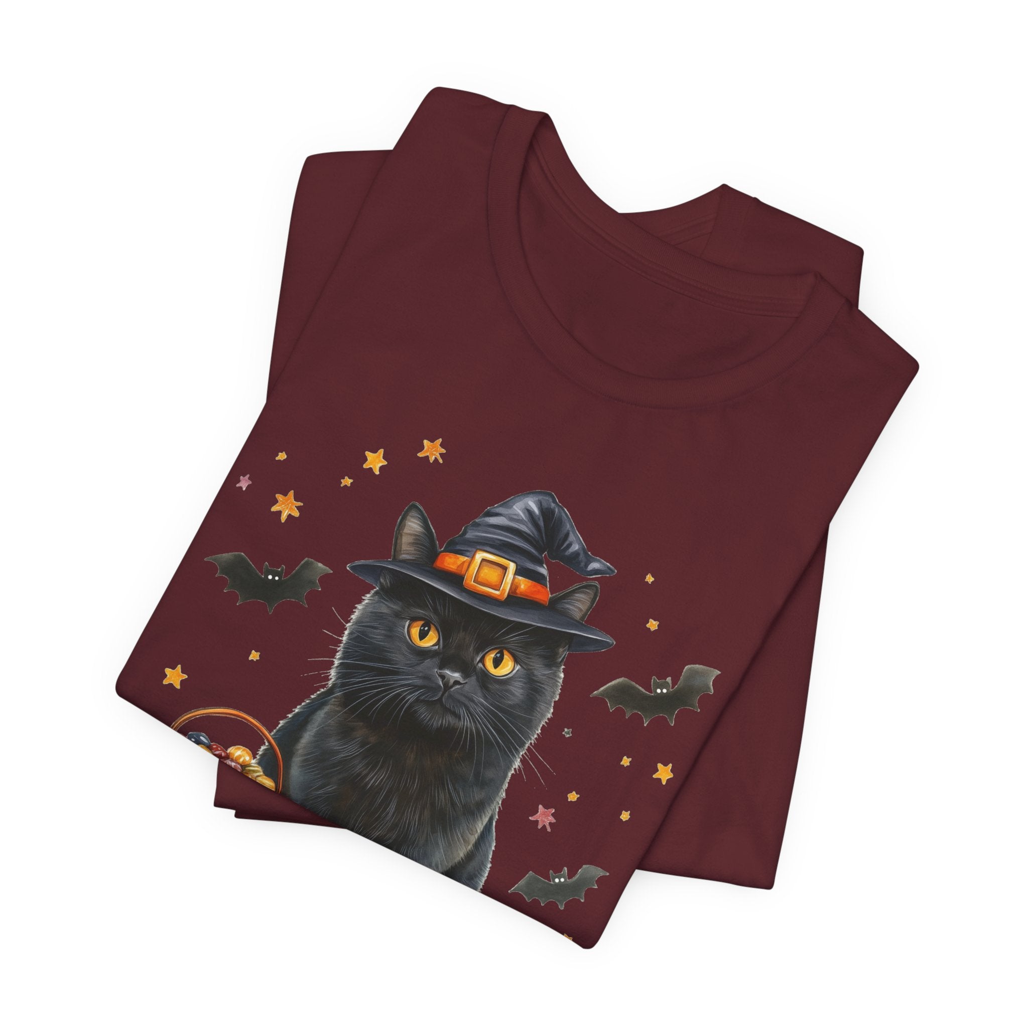 Shorthair Black Cat Bewitched Tee