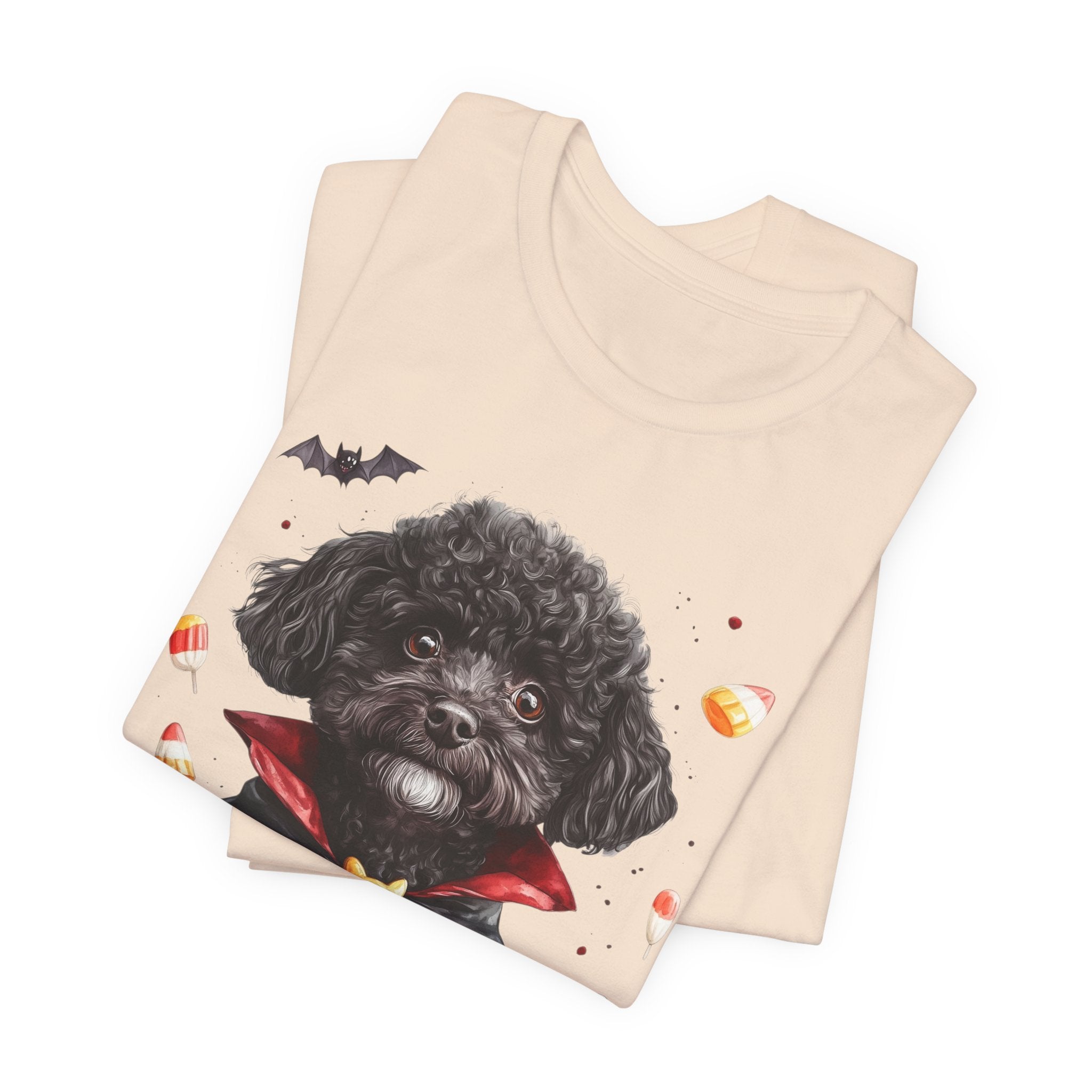 Black Toy Poodle Costume Tee