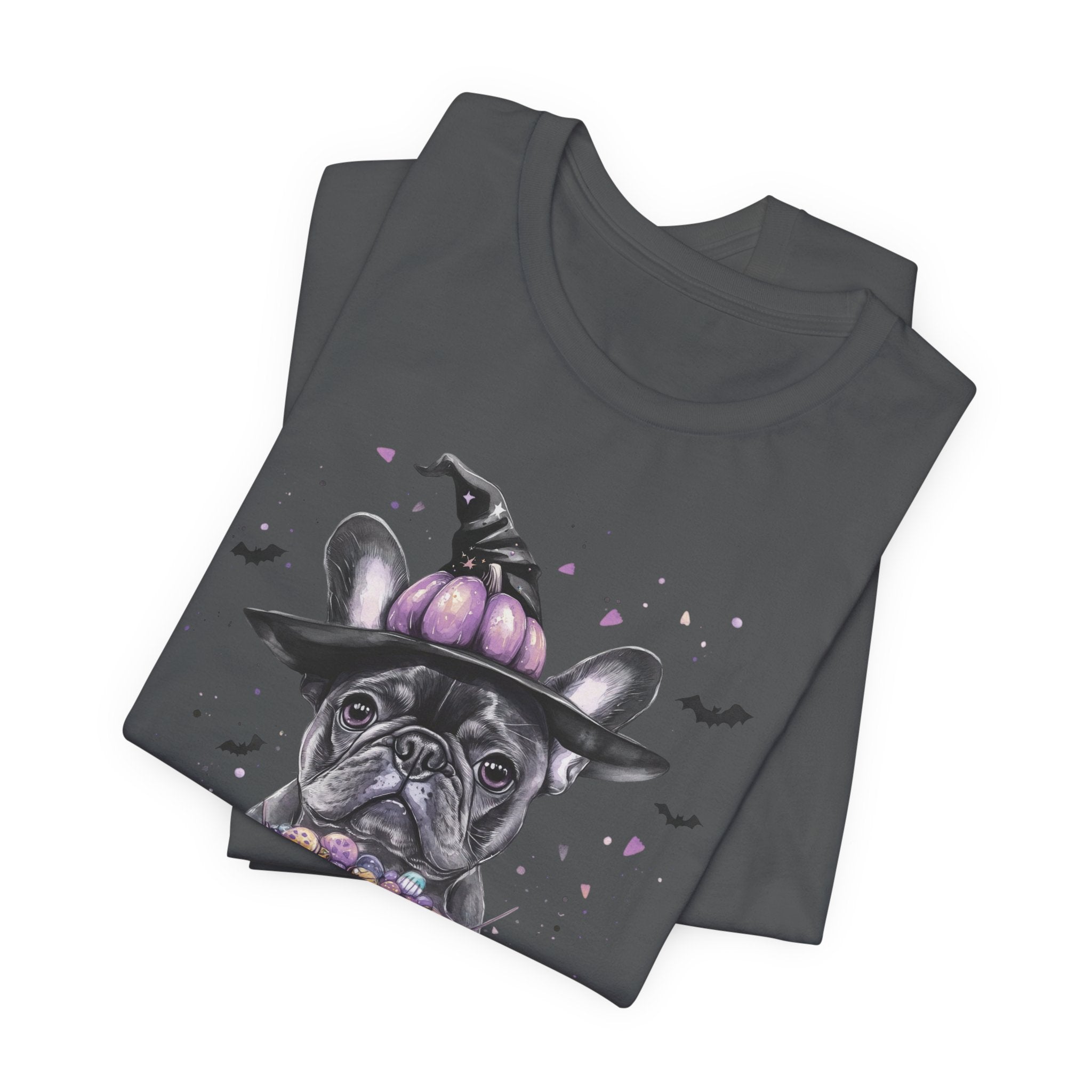 Black French Bulldog Bewitched Tee