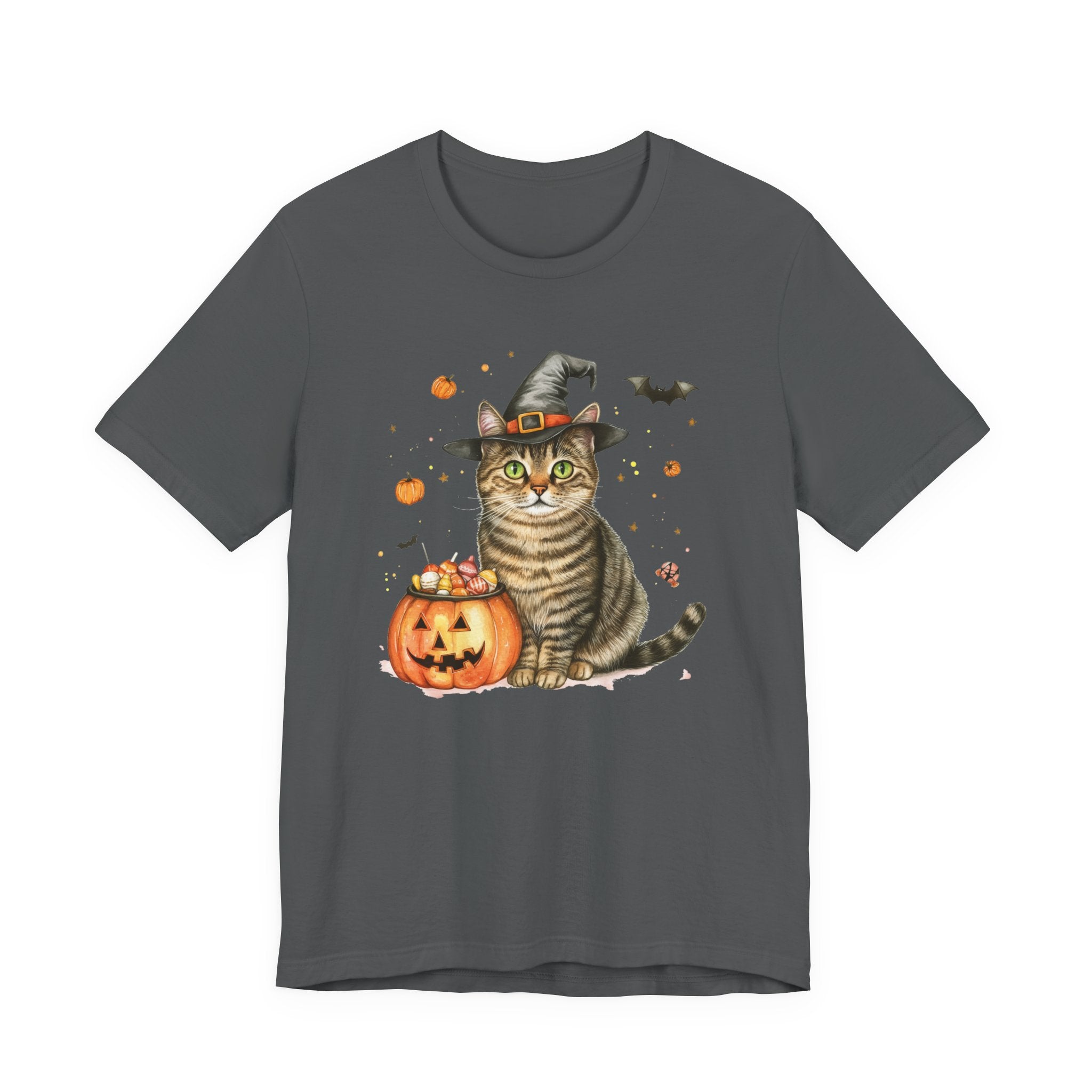 Shorthair Grey Tabby Cat Bewitched Tee