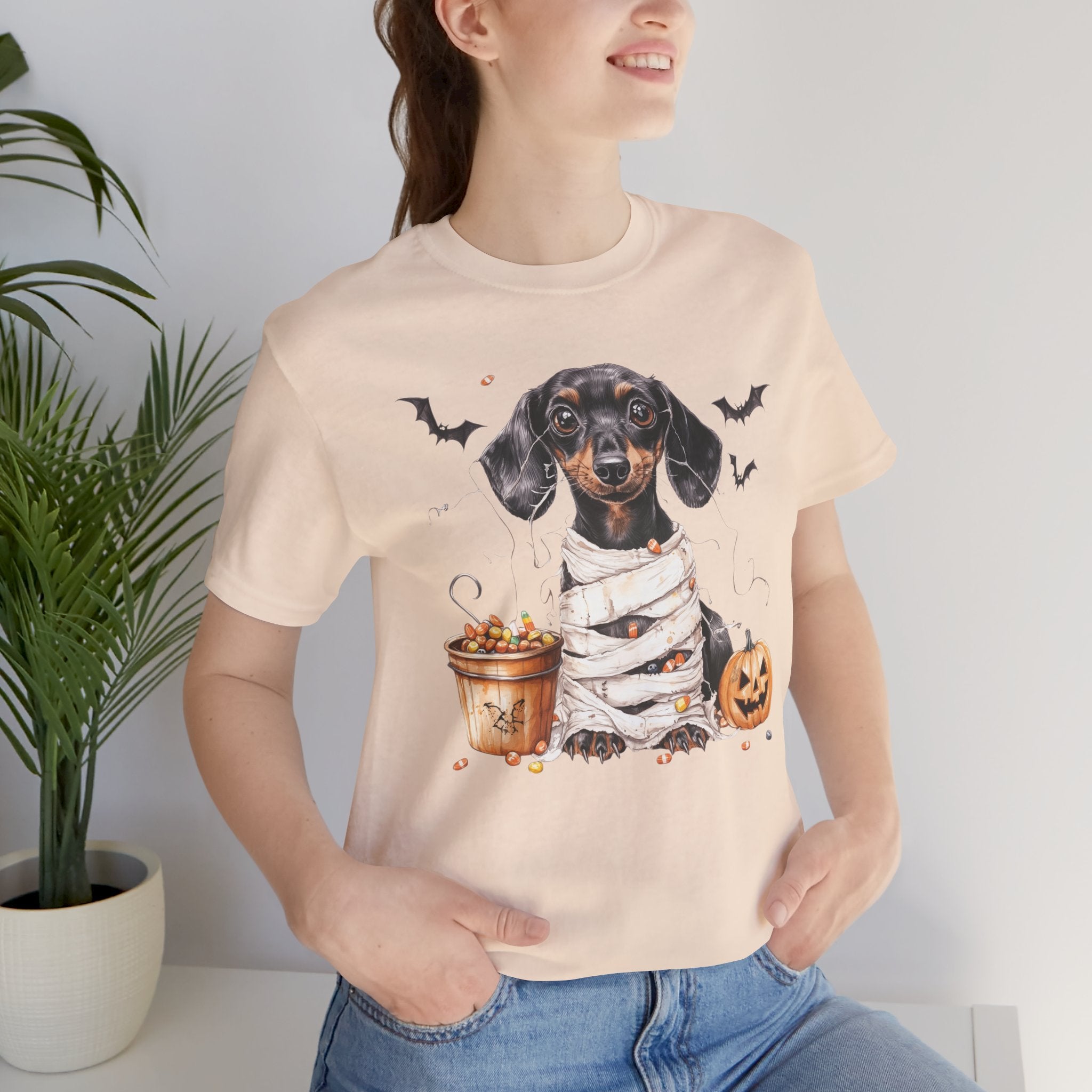 Black Dachshund Costume Tee