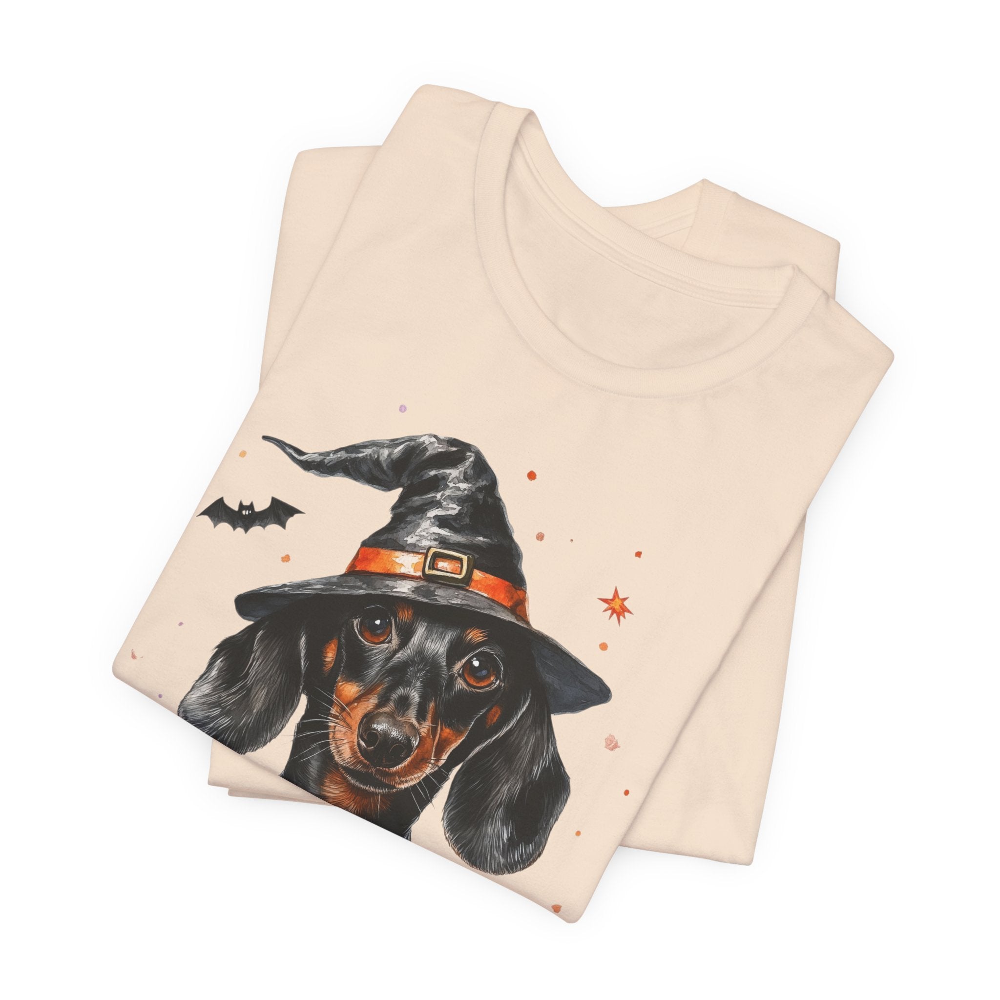 Black Dachshund Bewitched Tee