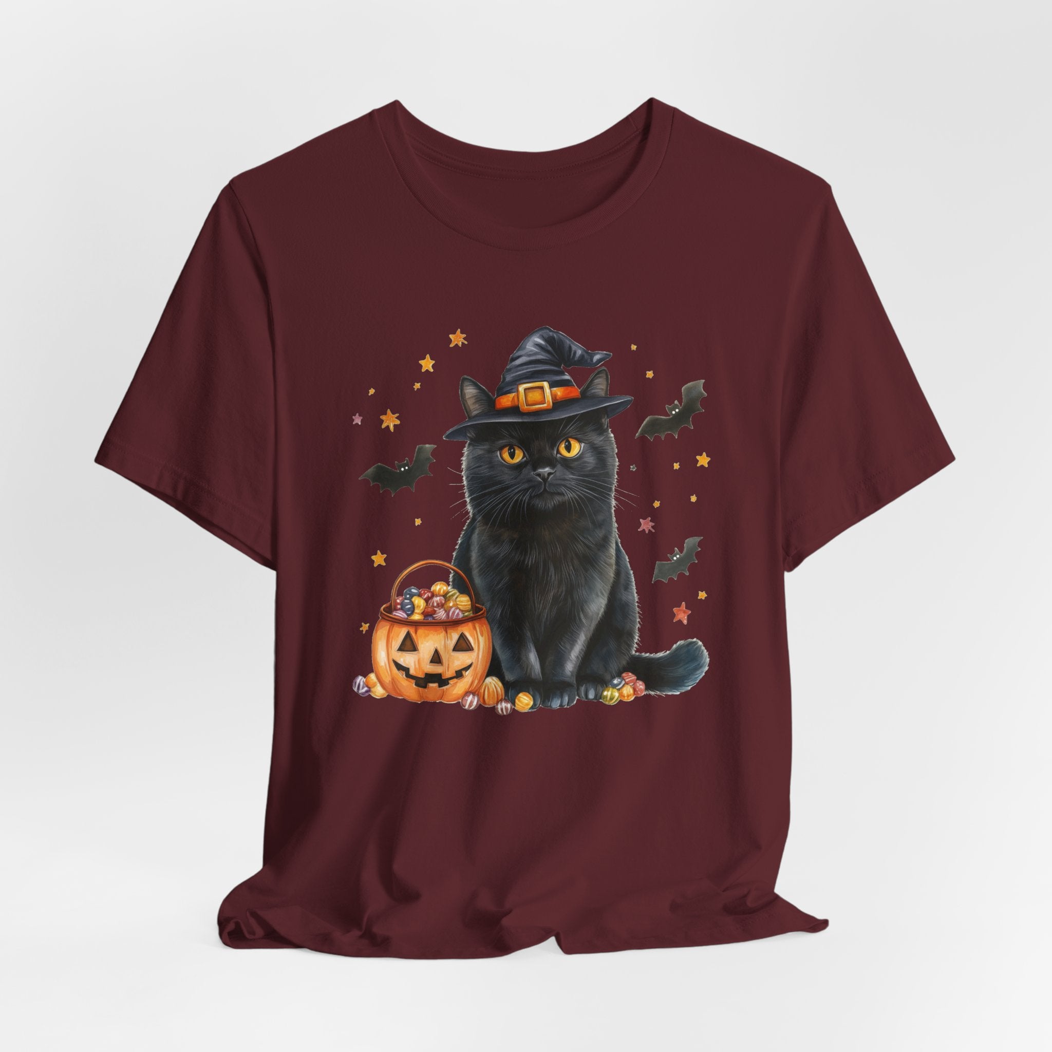 Shorthair Black Cat Bewitched Tee