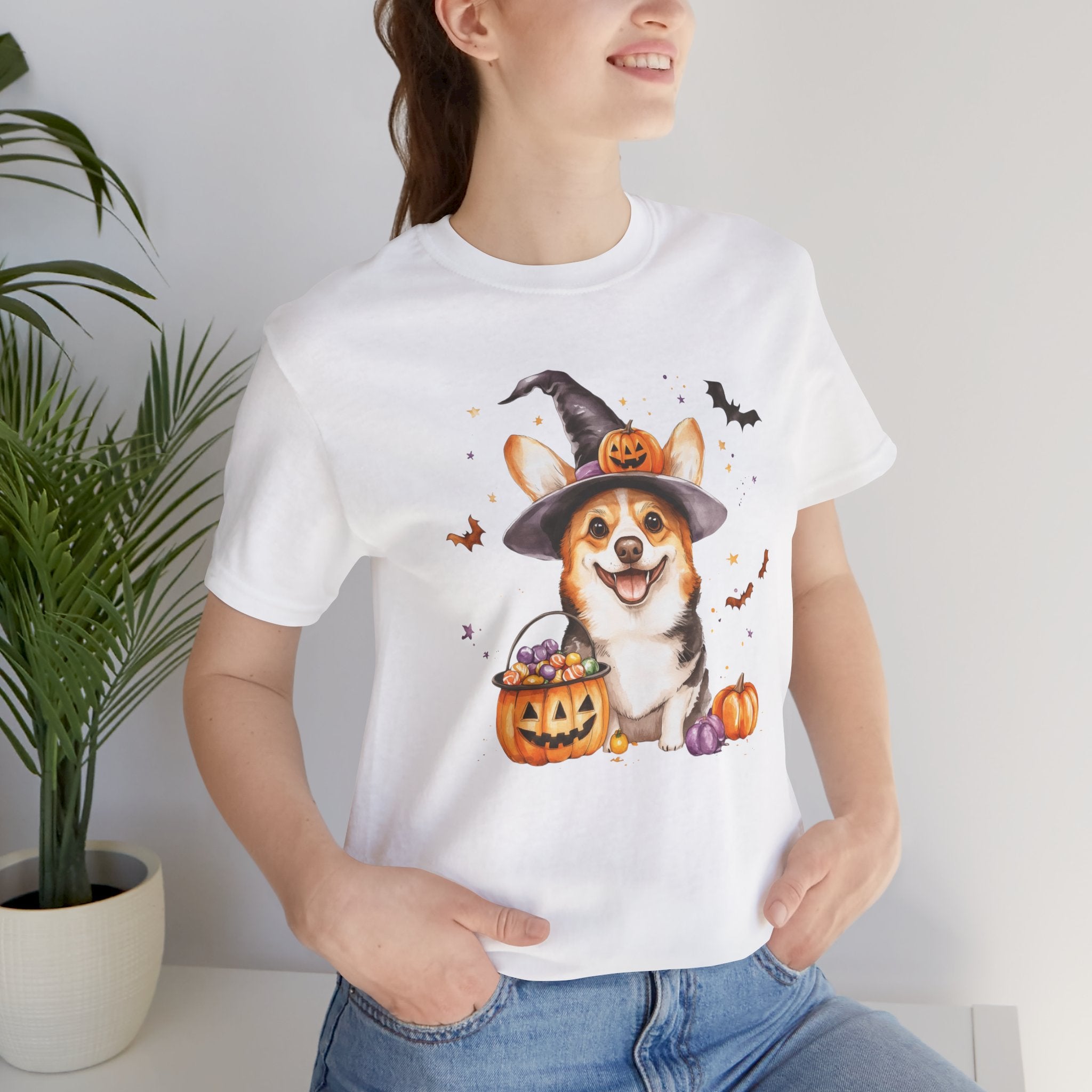 Corgi Bewitched Tee