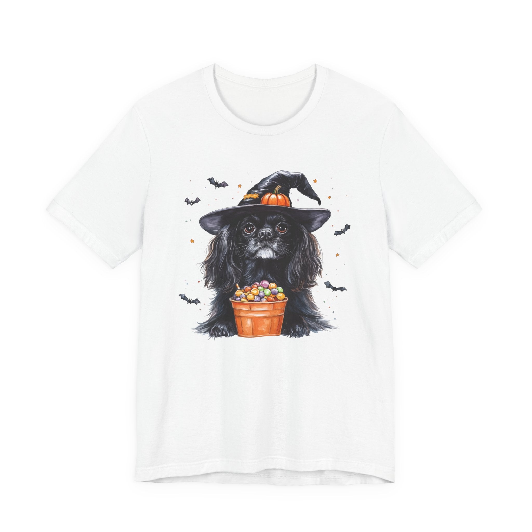 Black King Charles Cavalier Bewitched Tee