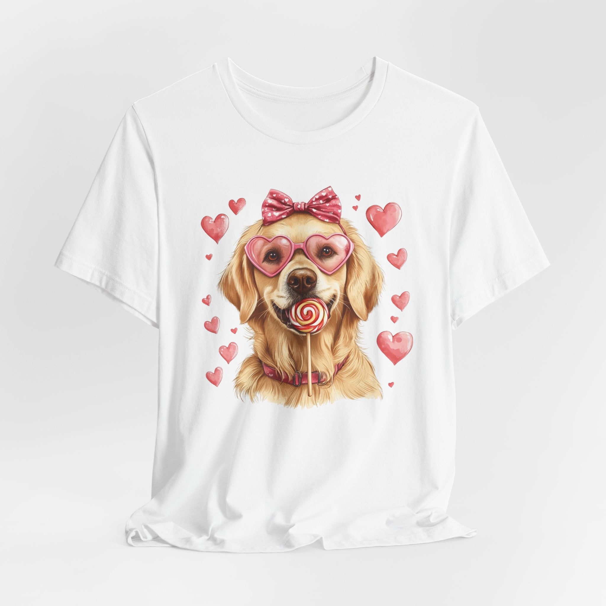 Golden Retriever Sweethearts Tee