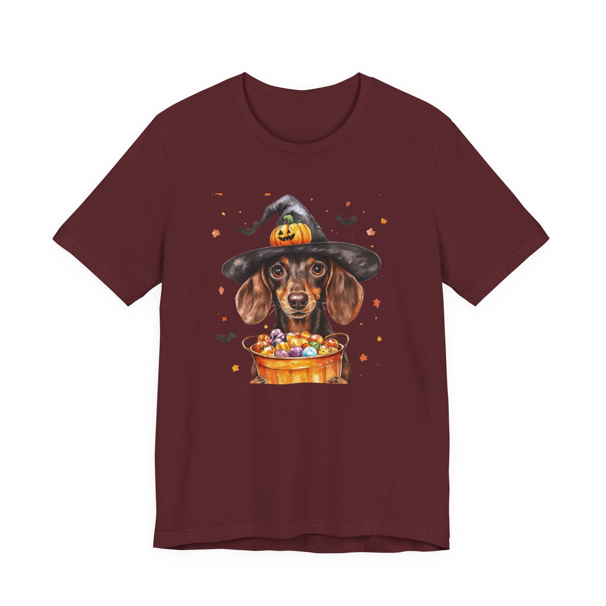 Brown Dachshund Bewitched Tee