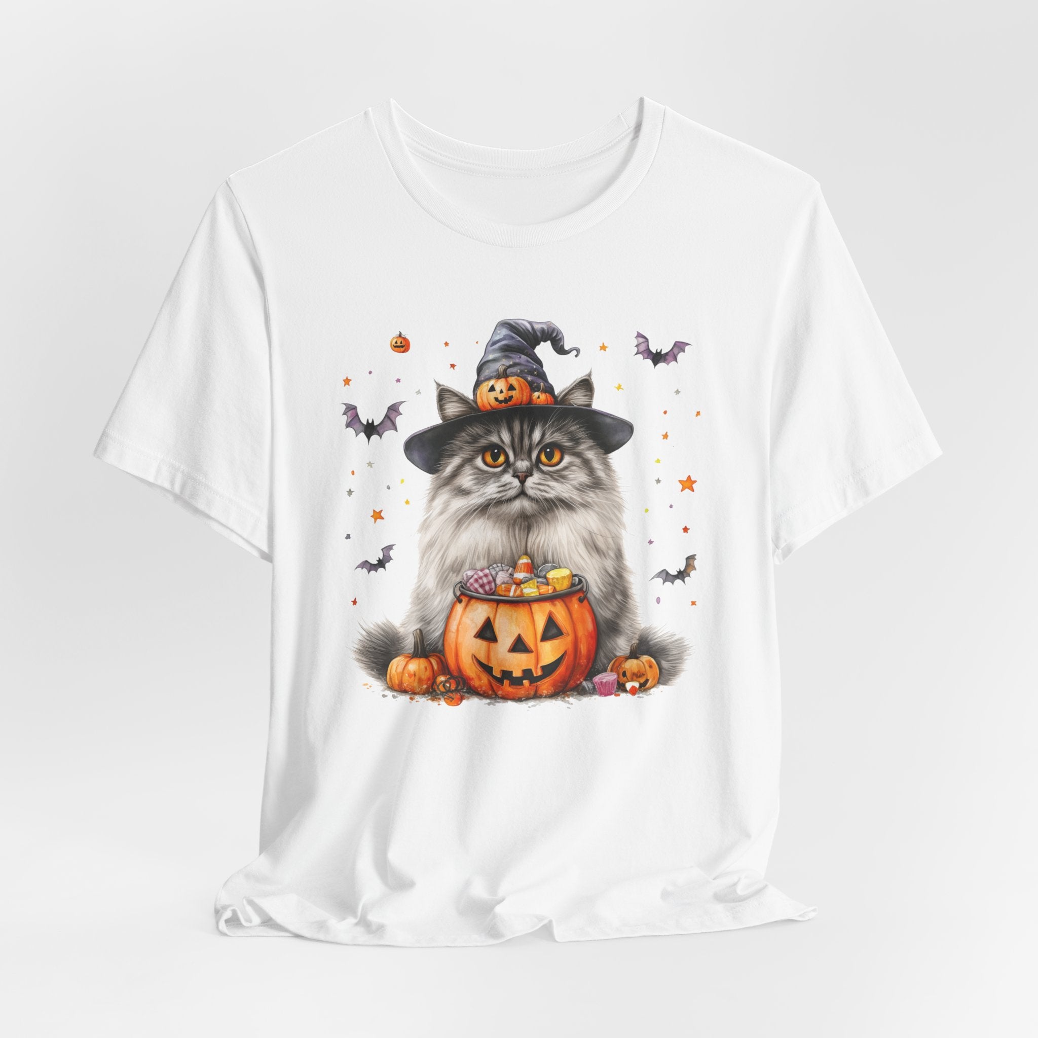 British Longhair Cat Bewitched Tee