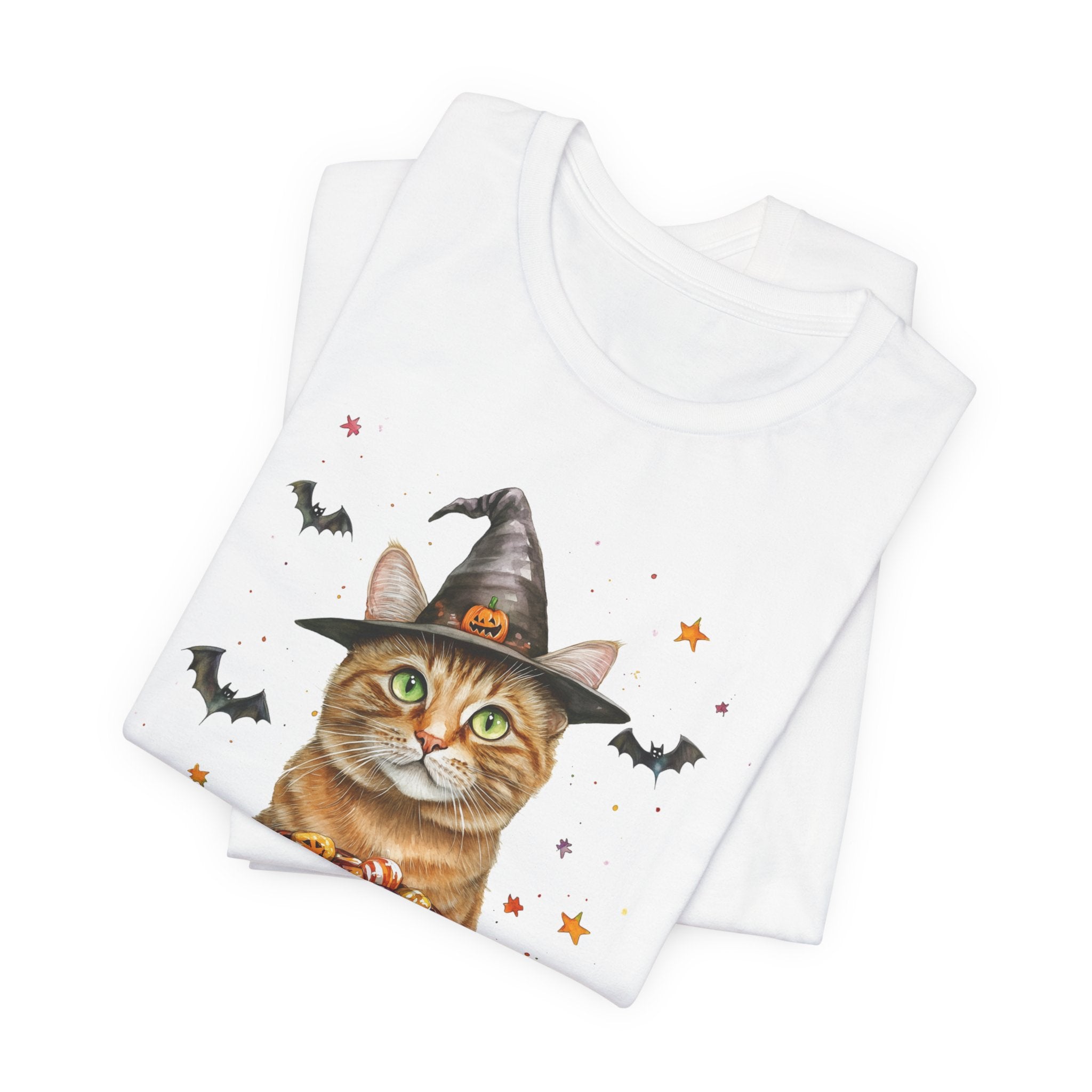 Shorthair Orange Tabby Cat Bewitched Tee