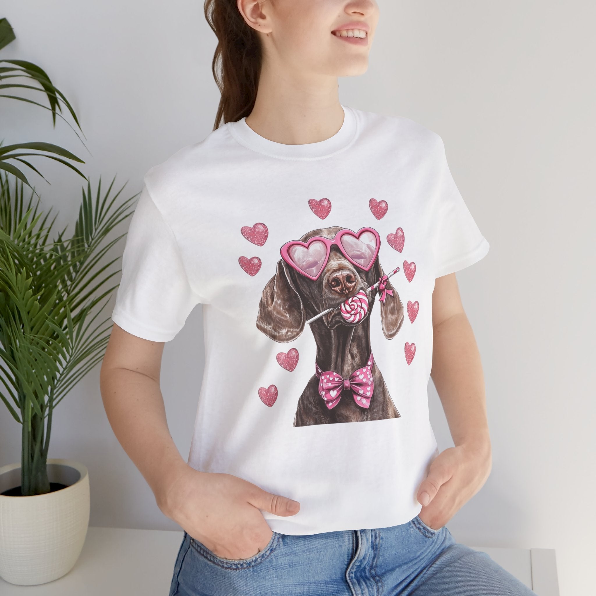 German Shorthaired Pointer Sweethearts Tee