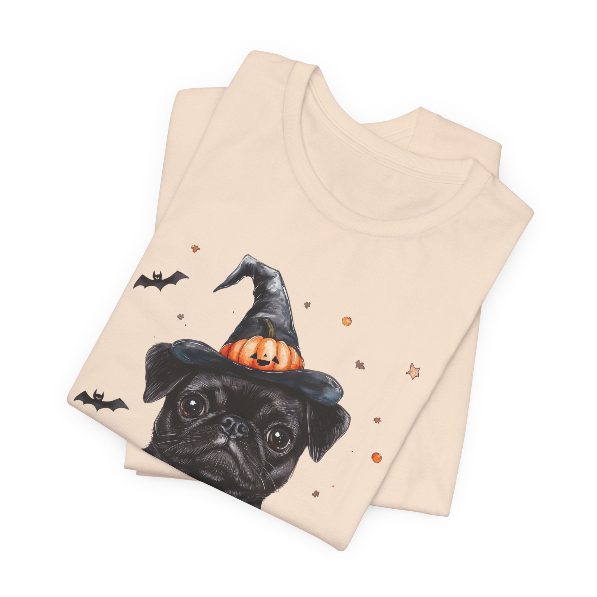 Black Pug Bewitched Tee