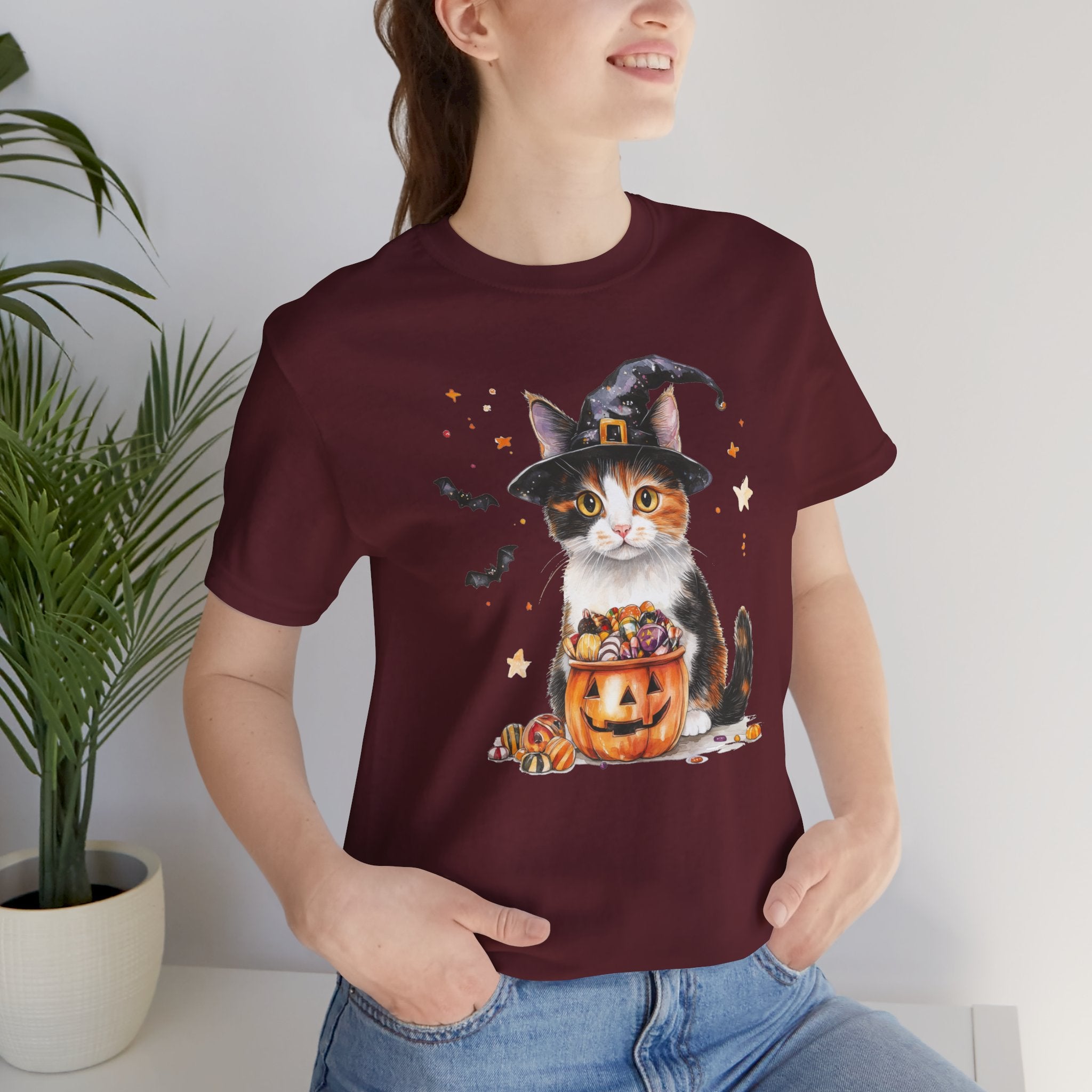 Shorthair Calico Cat Bewitched Tee
