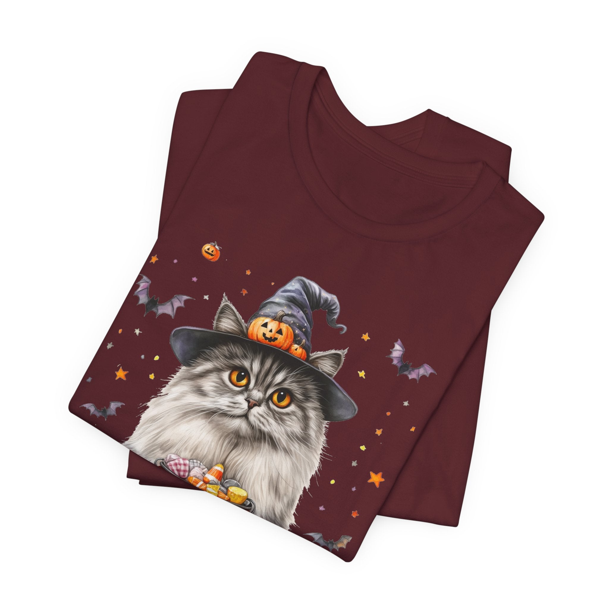 British Longhair Cat Bewitched Tee
