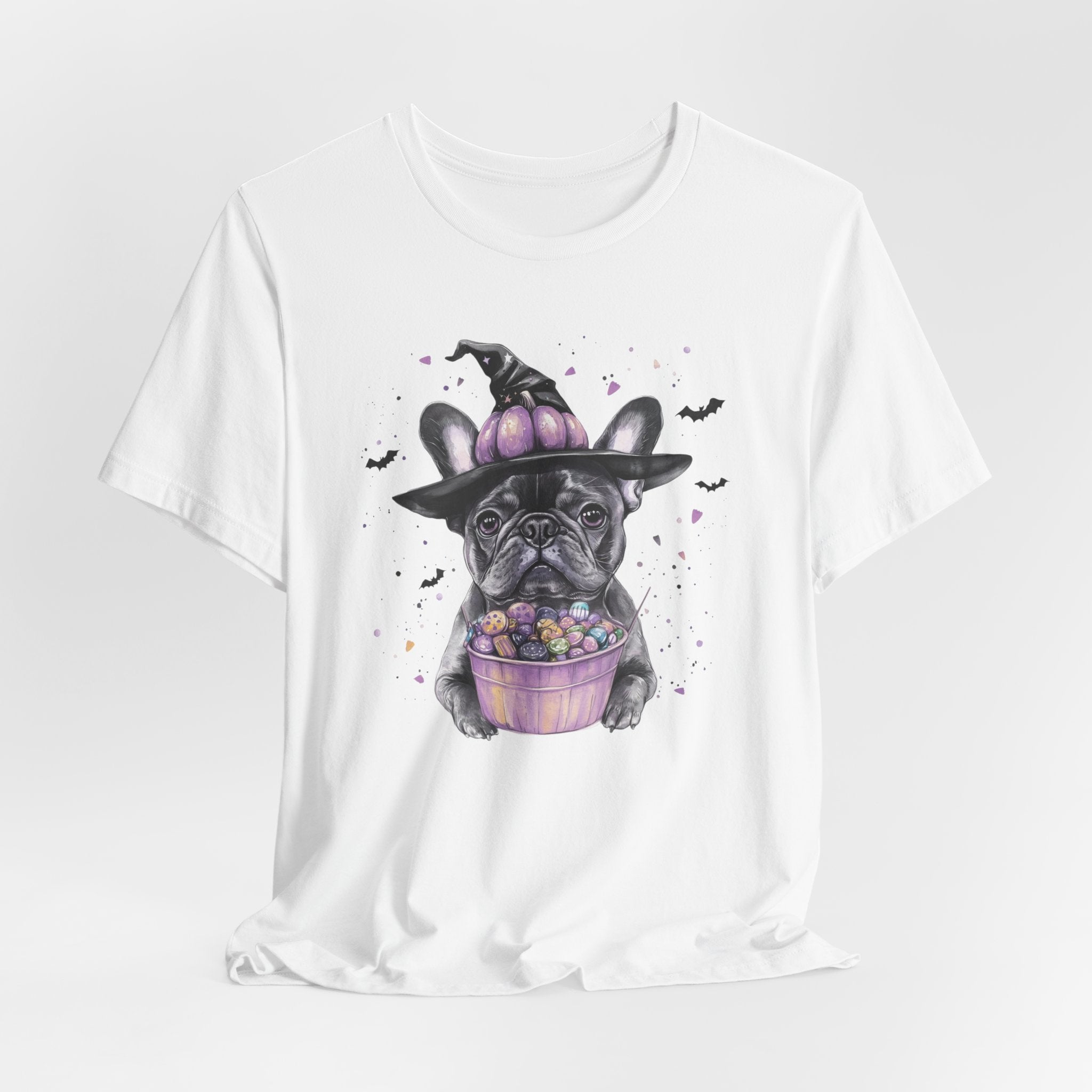 Black French Bulldog Bewitched Tee