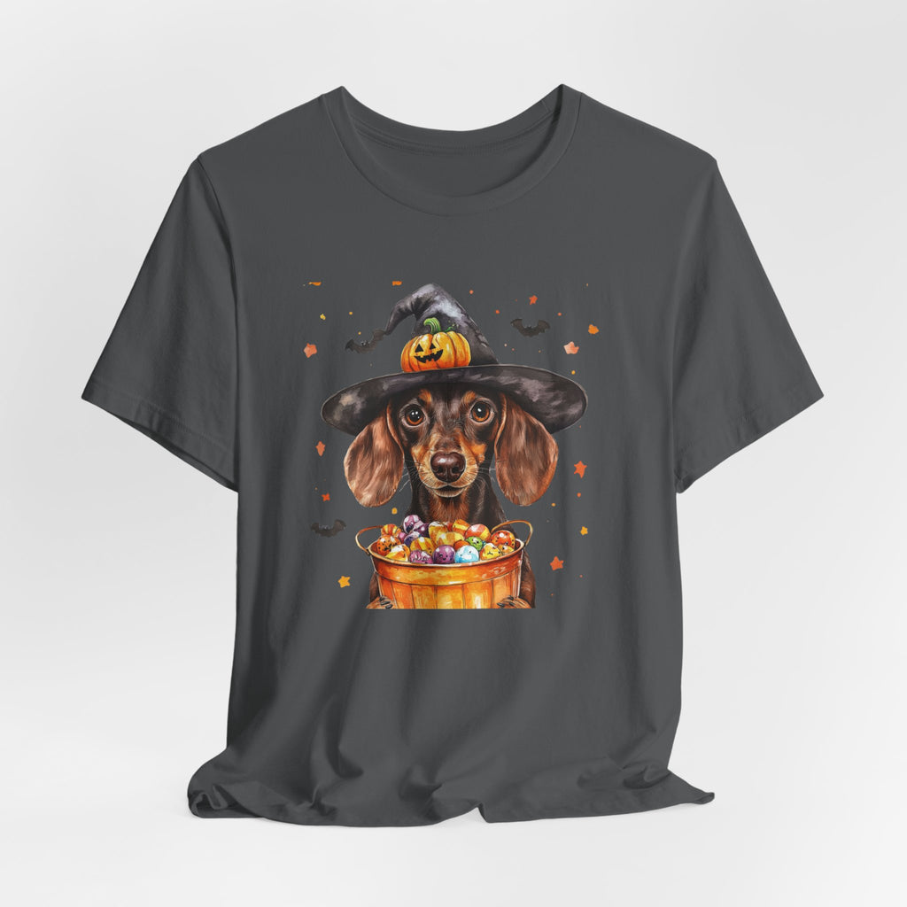 Brown Dachshund Bewitched Tee