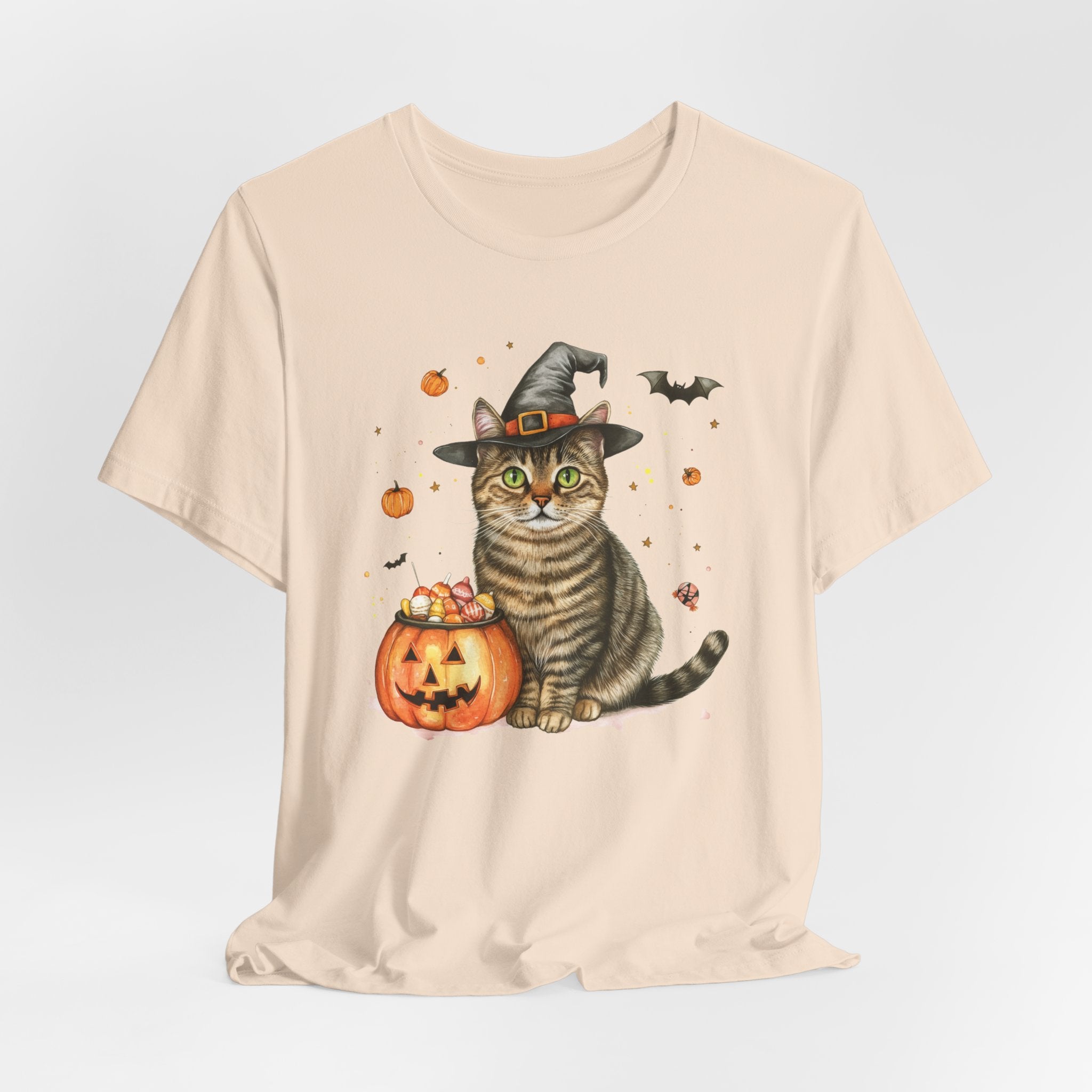 Shorthair Grey Tabby Cat Bewitched Tee