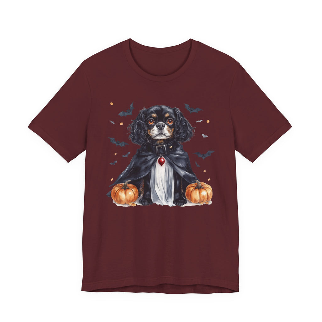 Black King Charles Cavalier Costume Tee
