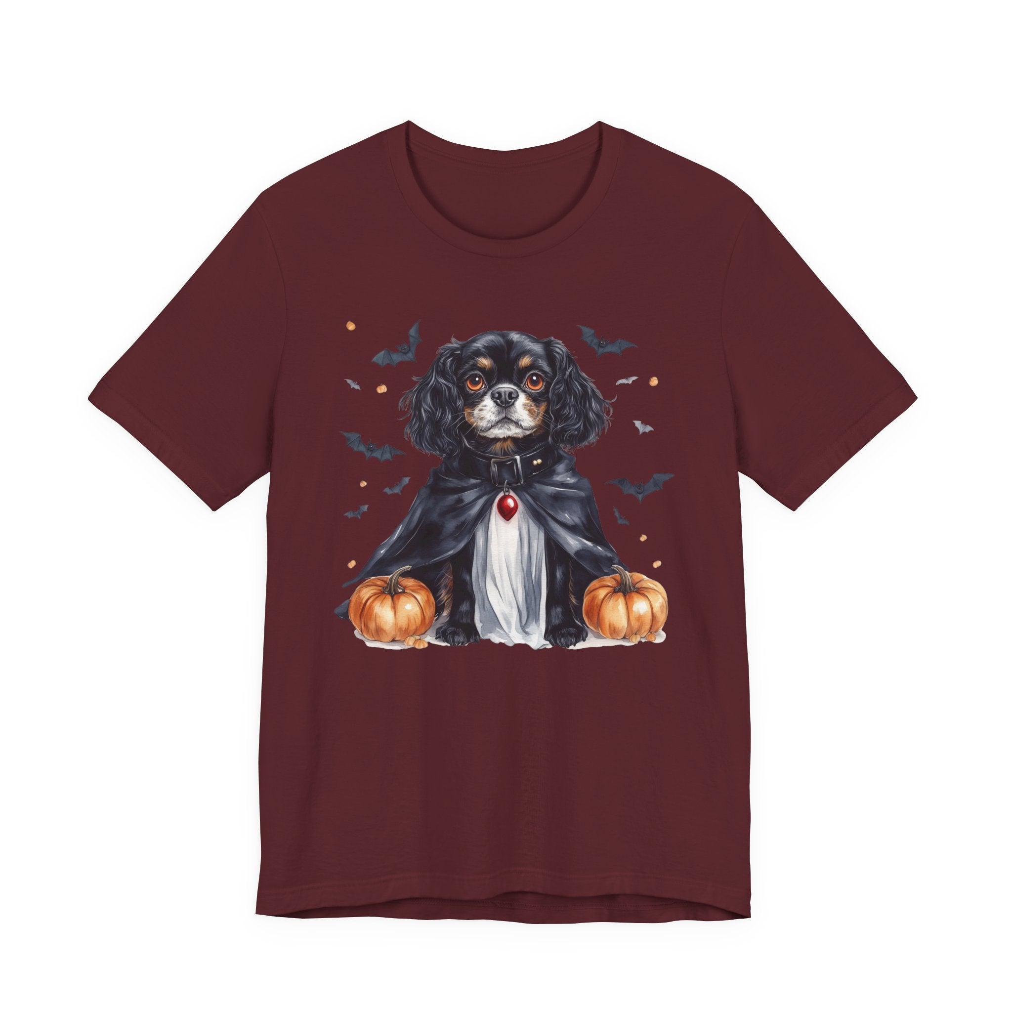 Black King Charles Cavalier Costume Tee