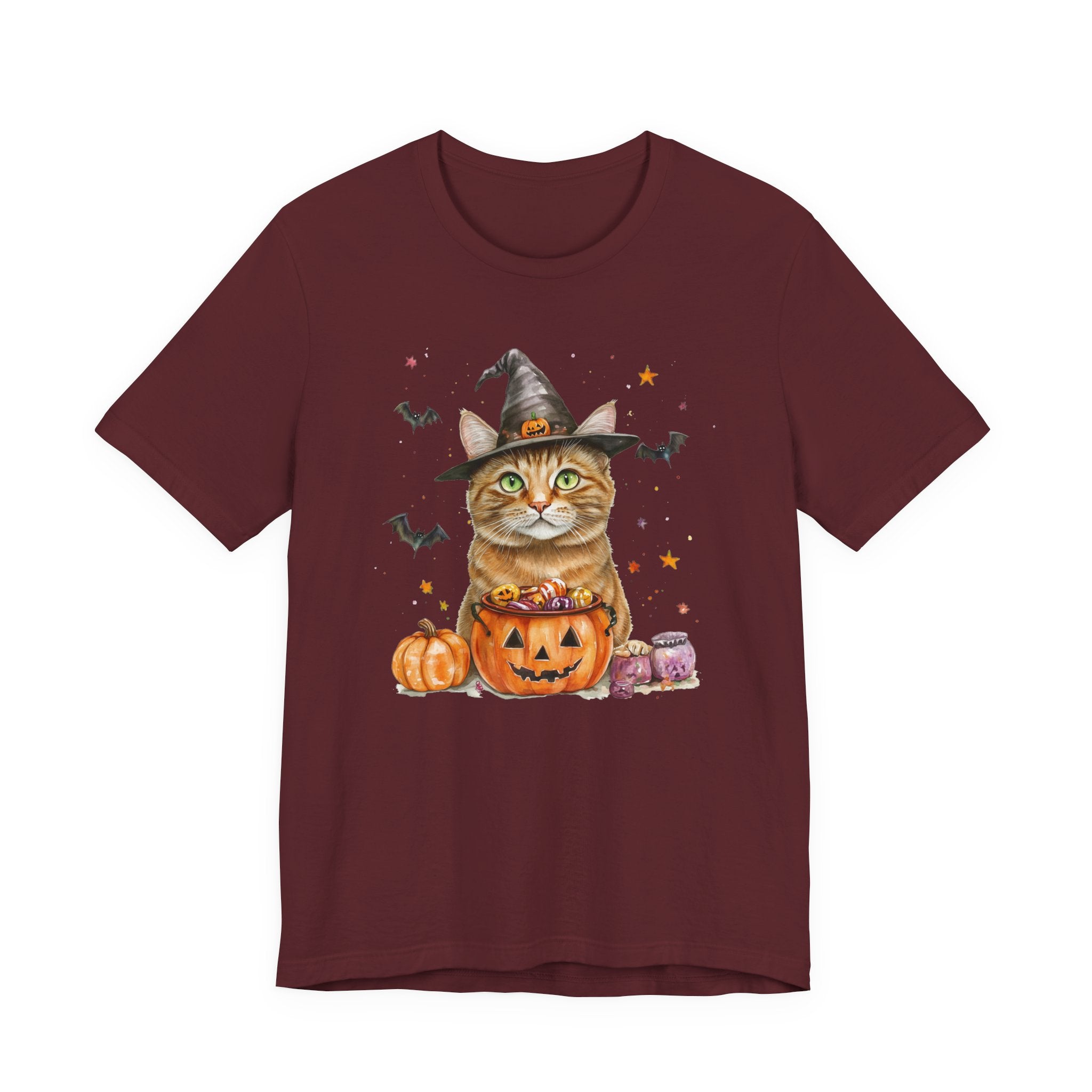 Shorthair Orange Tabby Cat Bewitched Tee