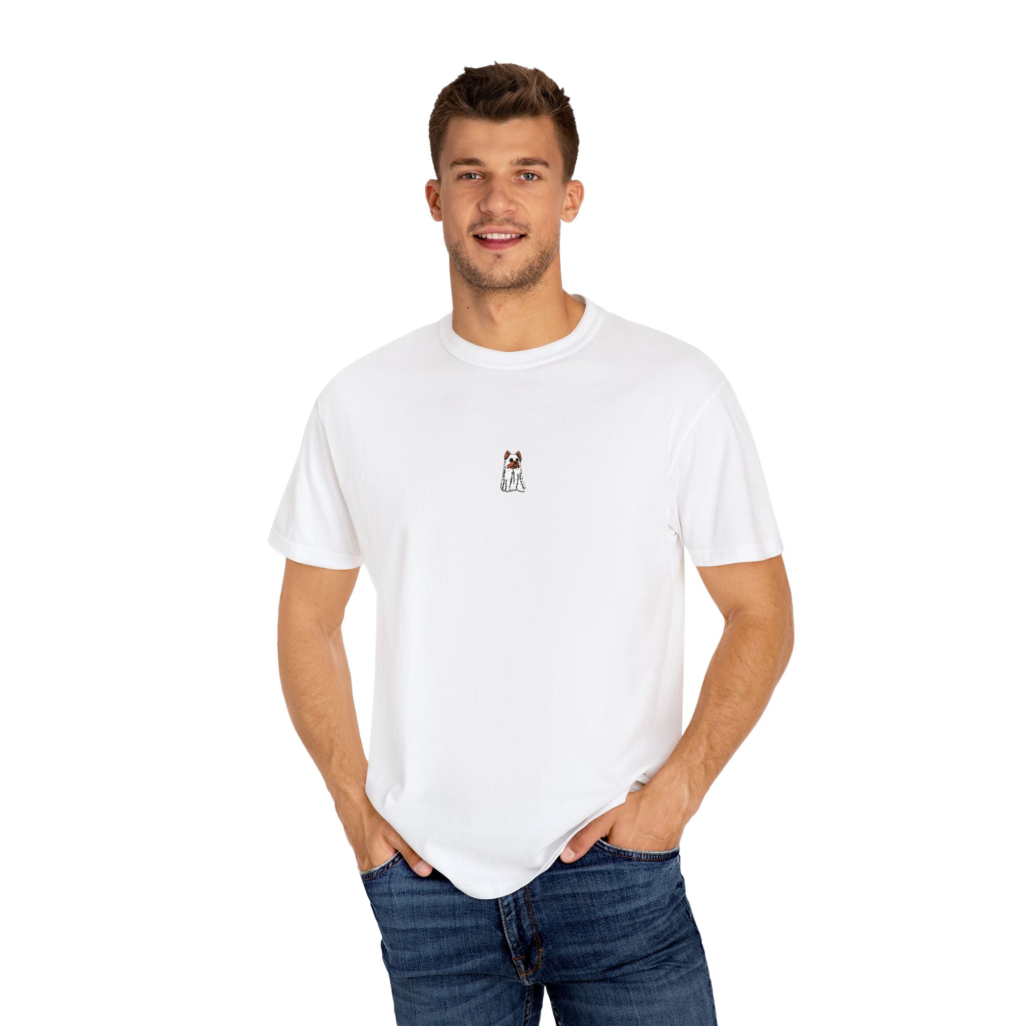 Yorkie Haunted Howler Tee