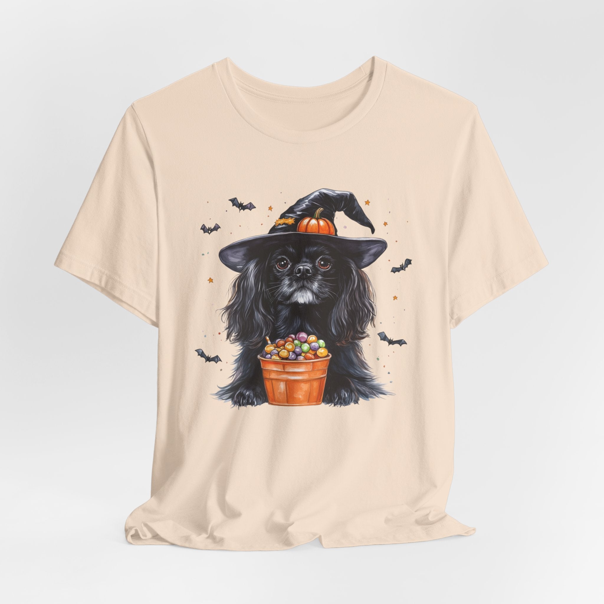 Black King Charles Cavalier Bewitched Tee