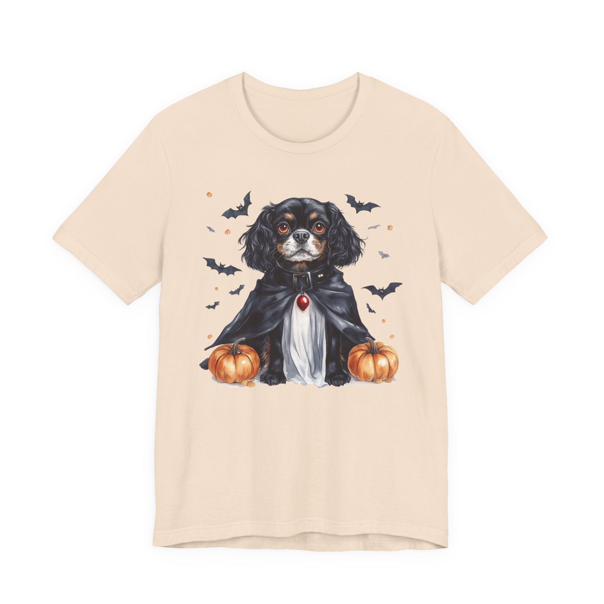 Black King Charles Cavalier Costume Tee