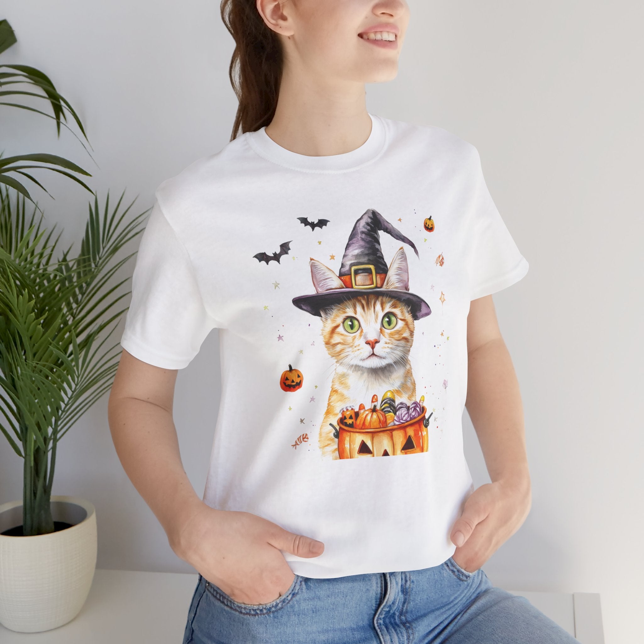 Shorthair Orange Tabby Cat II Bewitched Tee