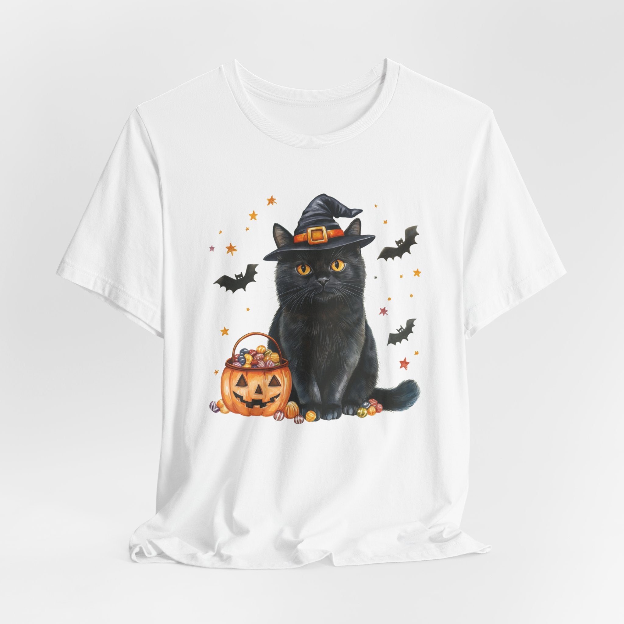 Shorthair Black Cat Bewitched Tee