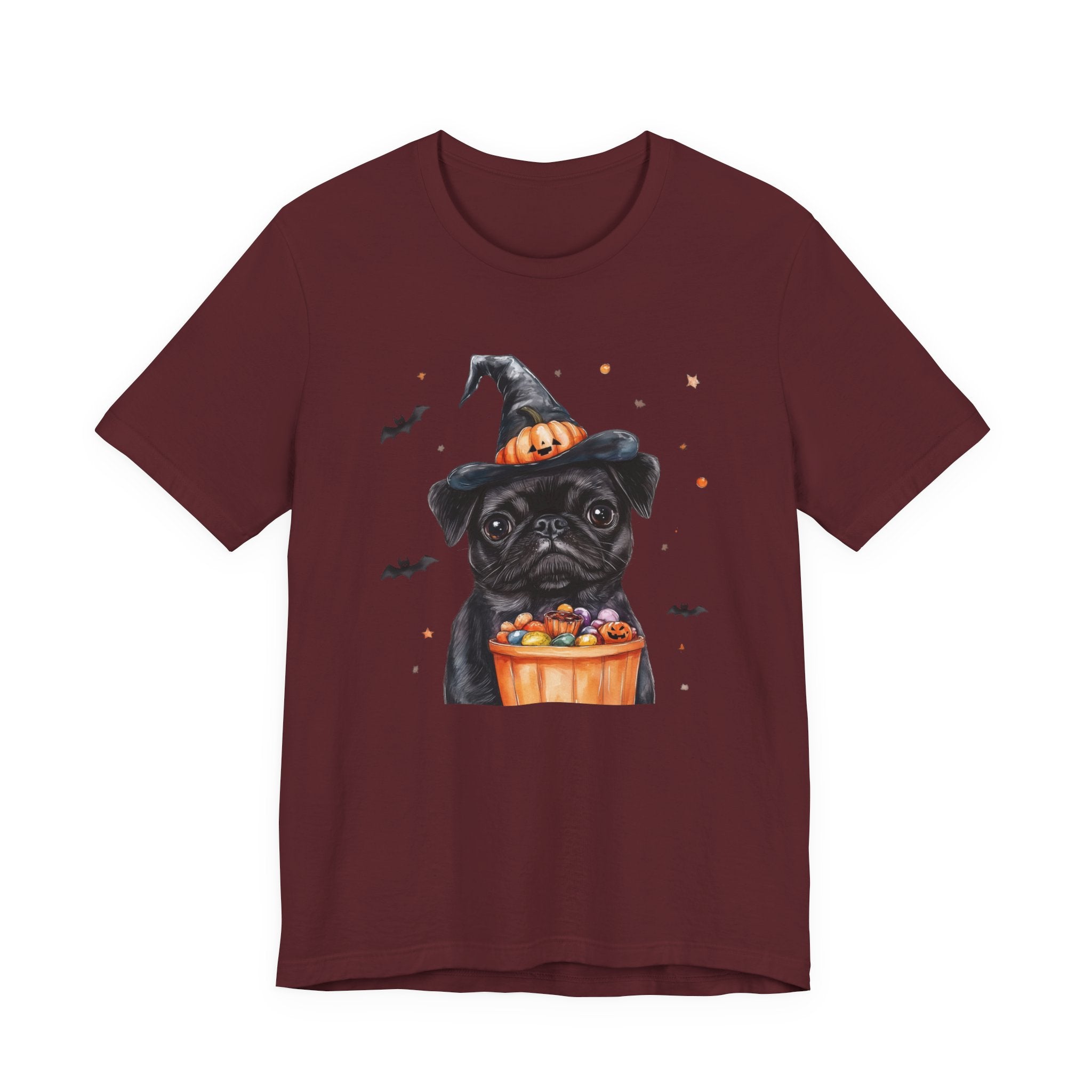 Black Pug Bewitched Tee