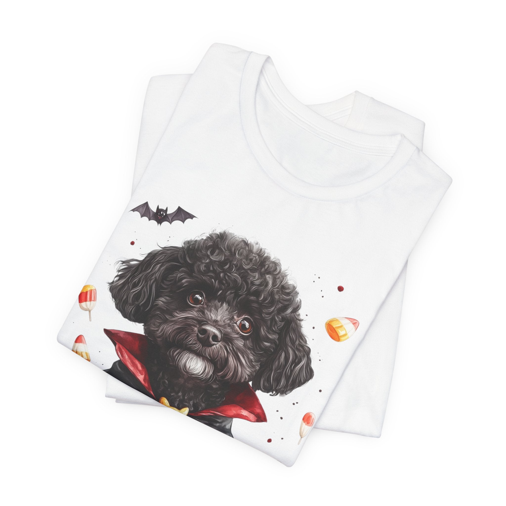 Black Toy Poodle Costume Tee