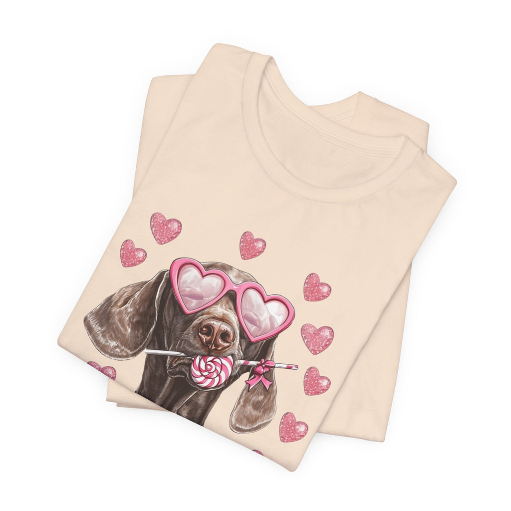 German Shorthaired Pointer Sweethearts Tee