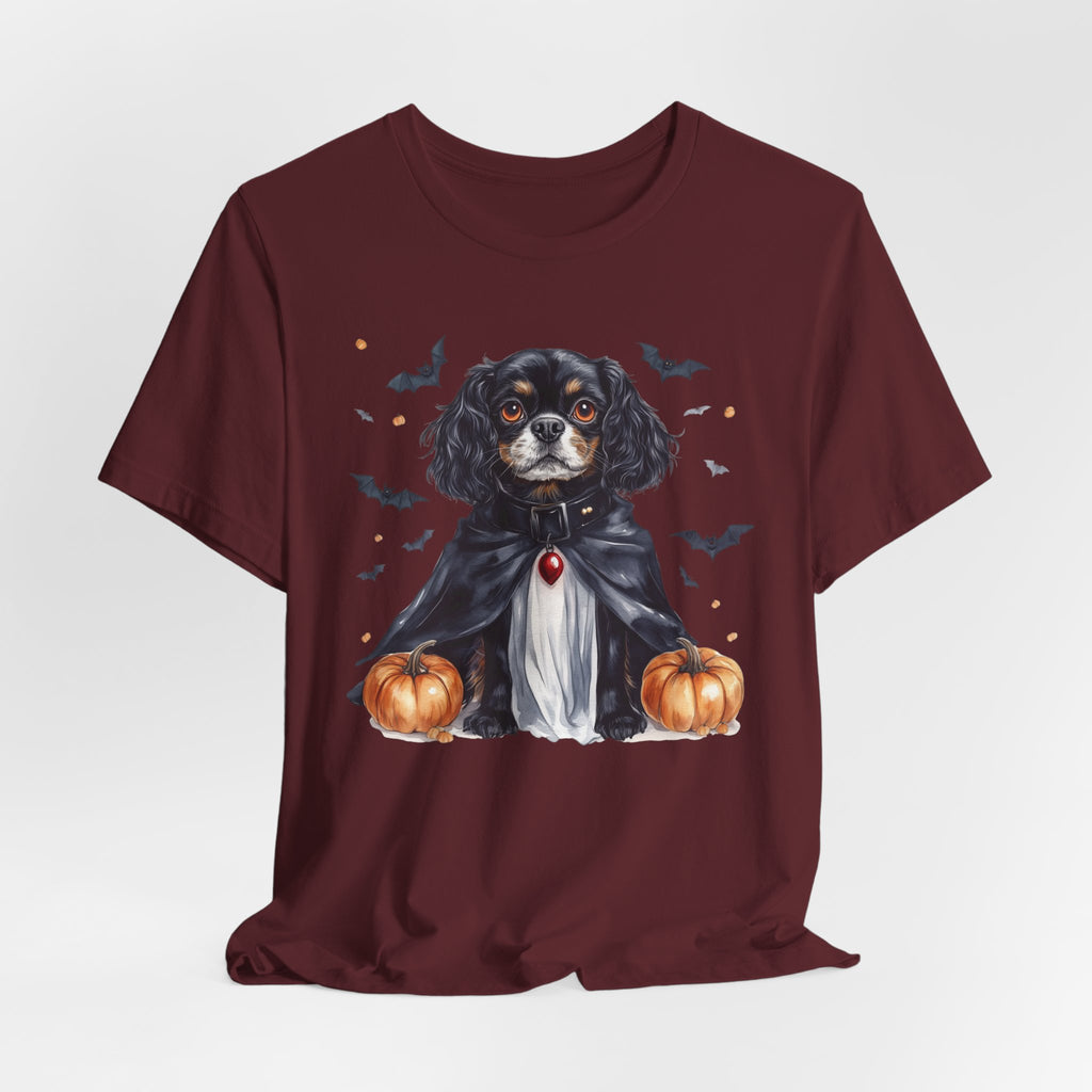 Black King Charles Cavalier Costume Tee